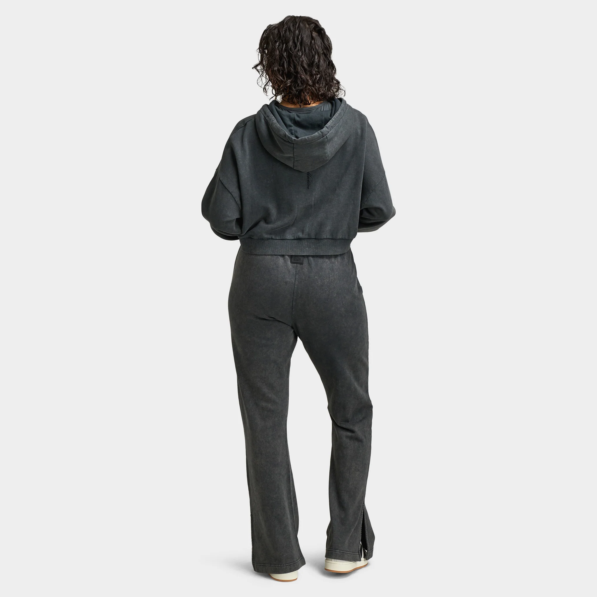 Supply & Demand Women's Monair Boxy Full Zip Hoodie / Grey W - Image 5