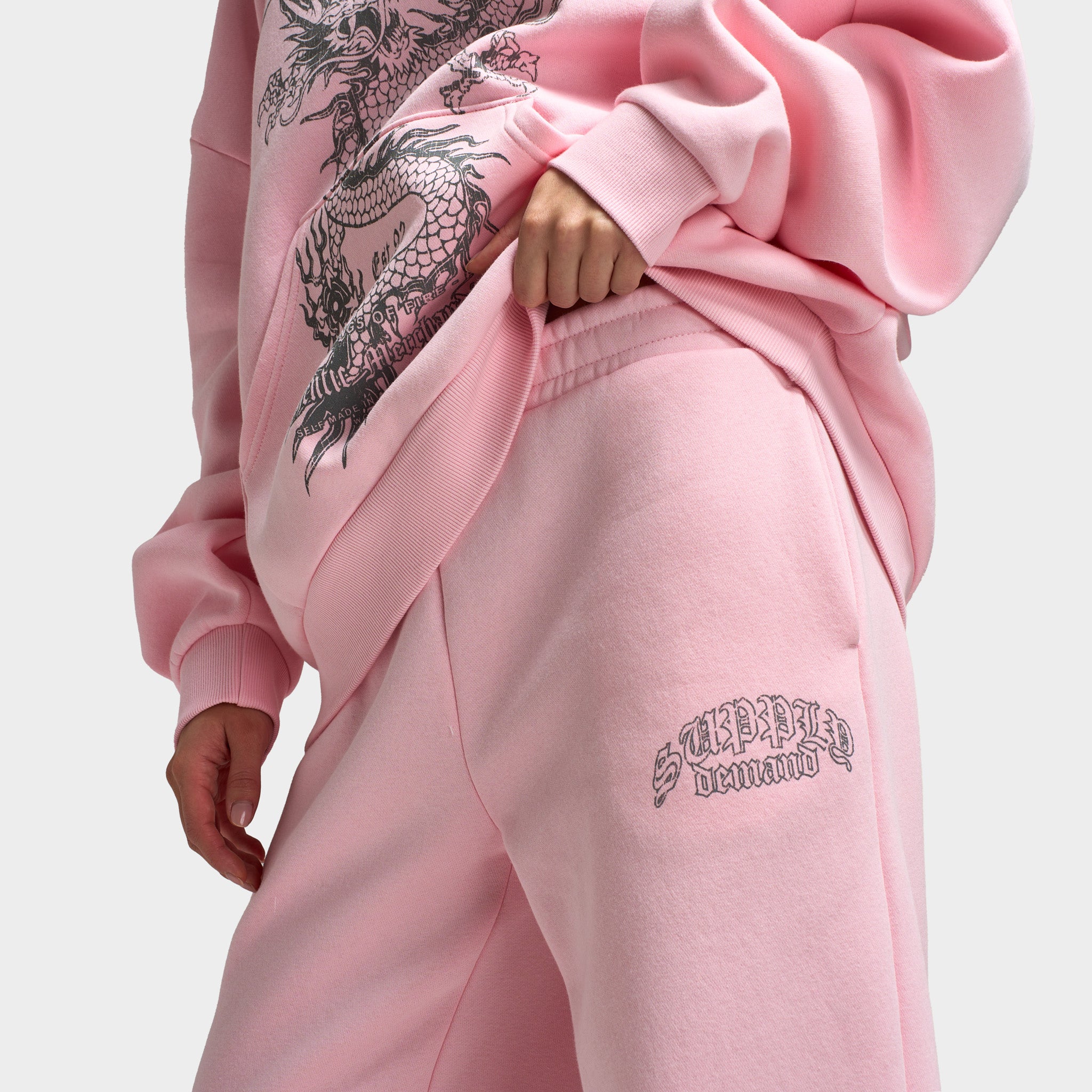 Supply & Demand Women's Ragon Barrel Joggers / Rose Shadow - Image 3