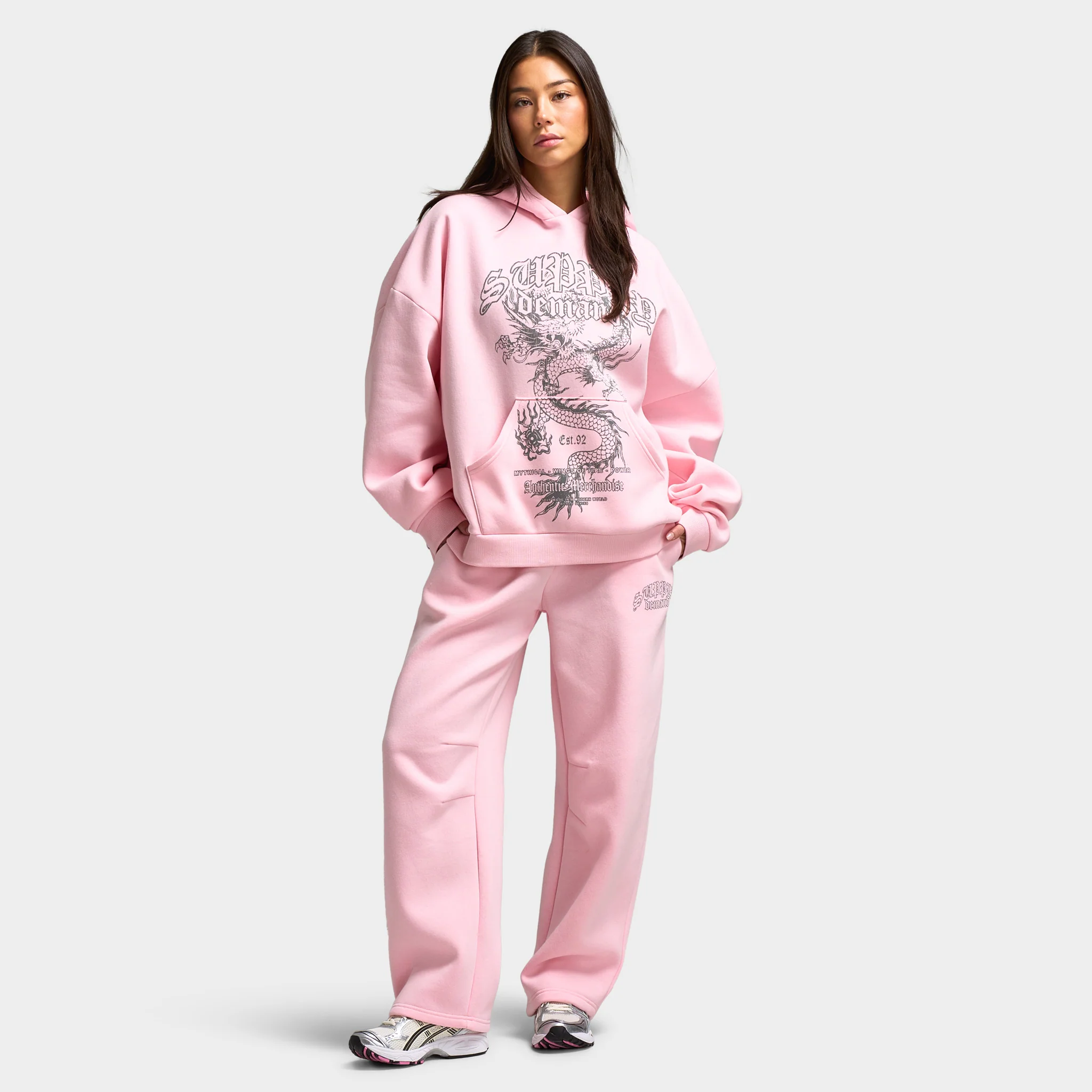 Supply & Demand Women's Ragon Barrel Joggers / Rose Shadow - Image 6