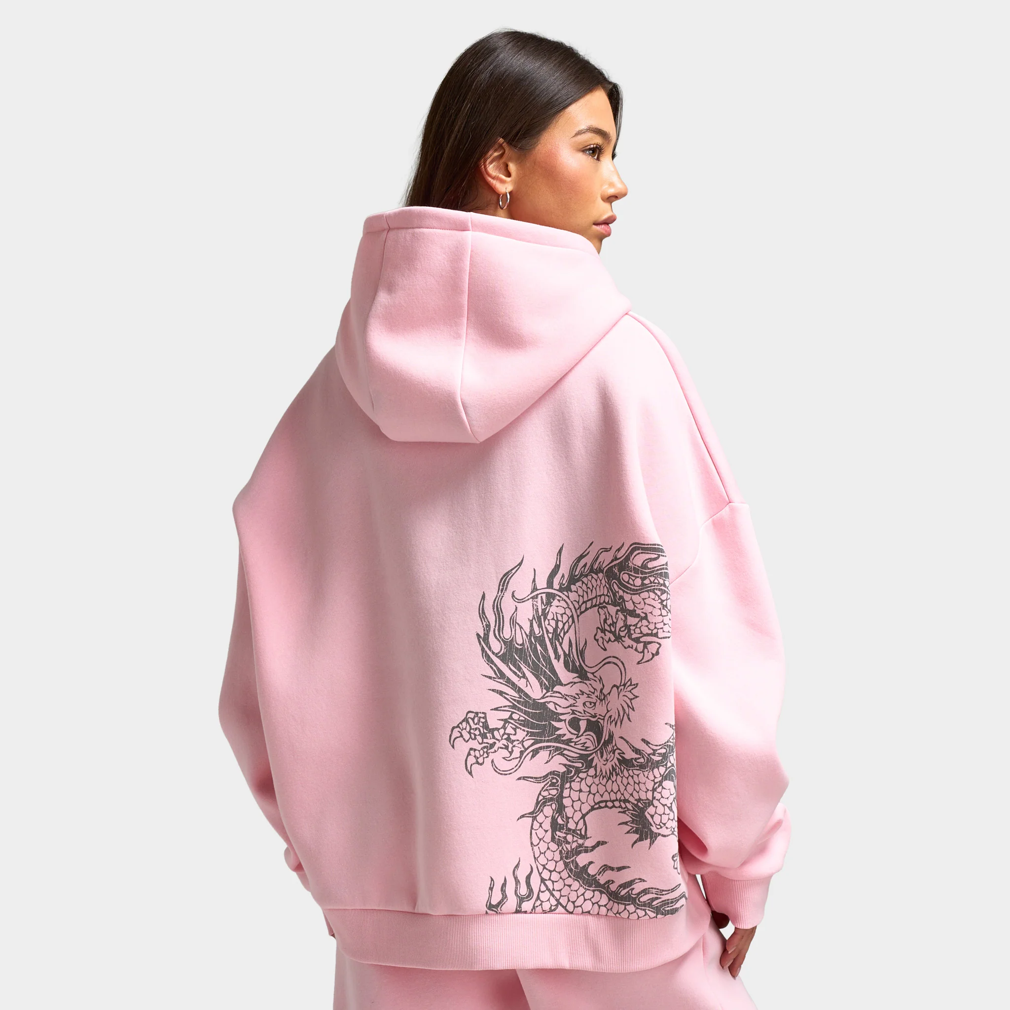 Supply & Demand Women's Ragon Pullover Hoodie / Rose Shadow - Image 4