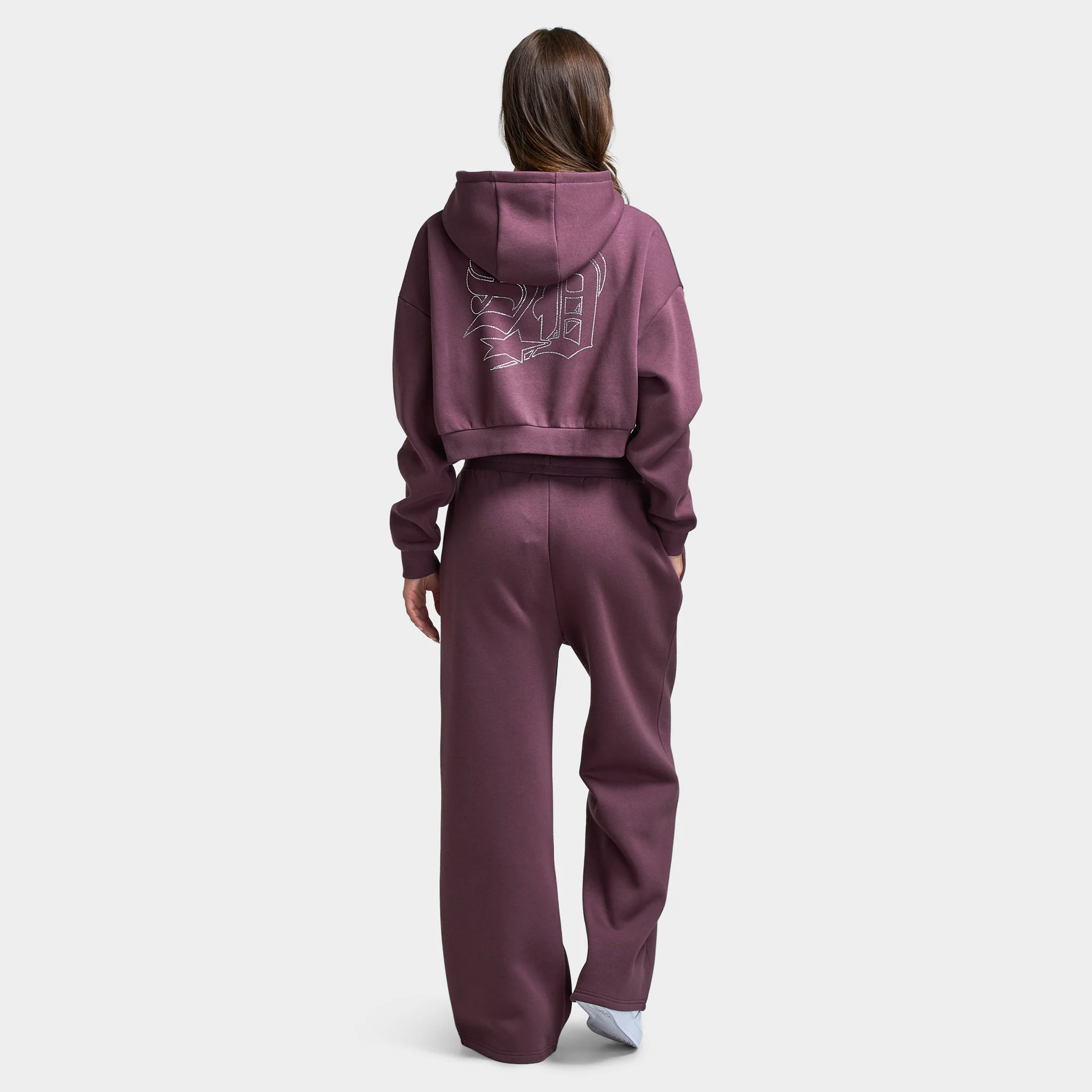 Supply & Demand Women's Stead Boxy Fullzip Hoodie / Huckleberry - Image 5