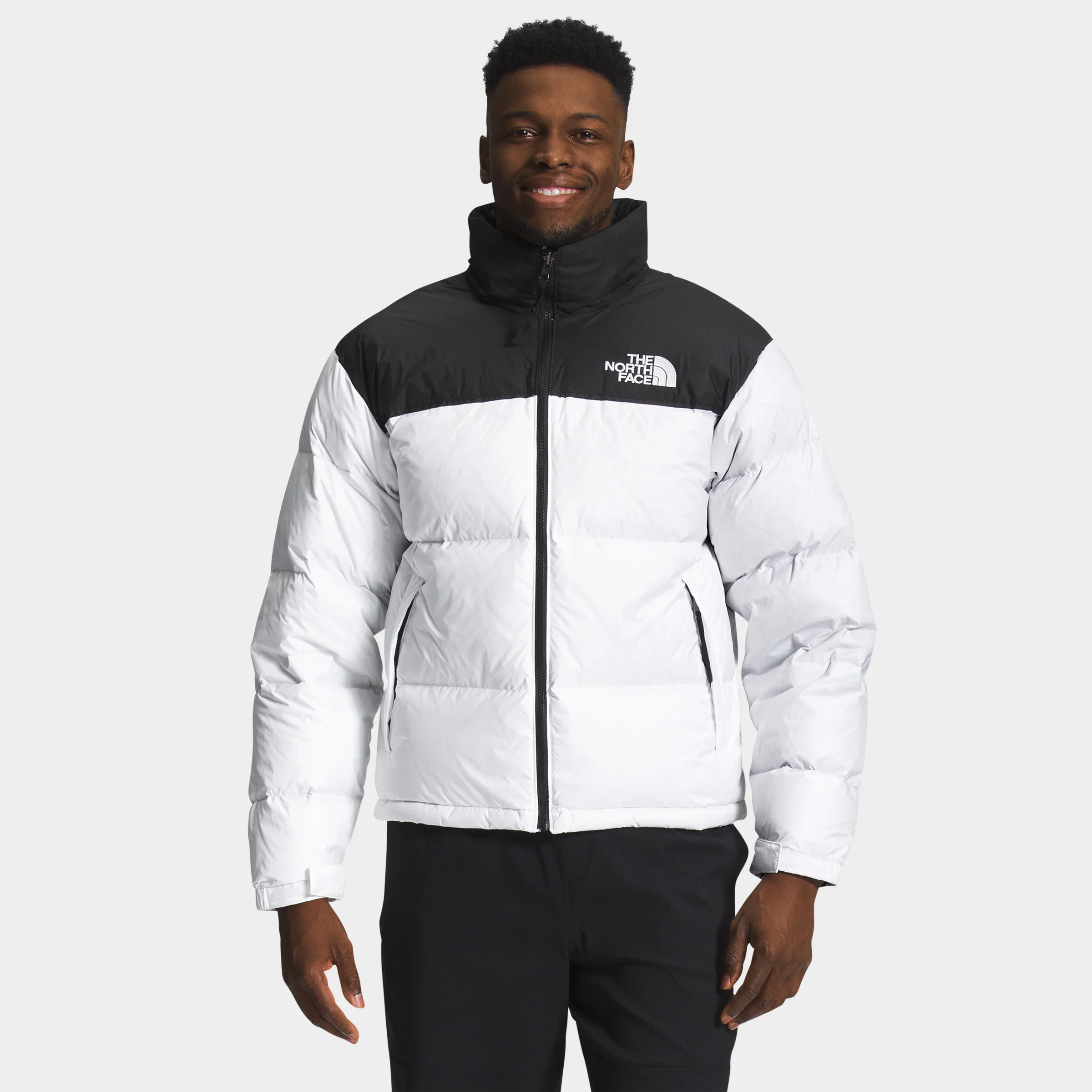 The North Face 1996 Retro Nuptse Jacket TNF White / TNF Black - Image 3
