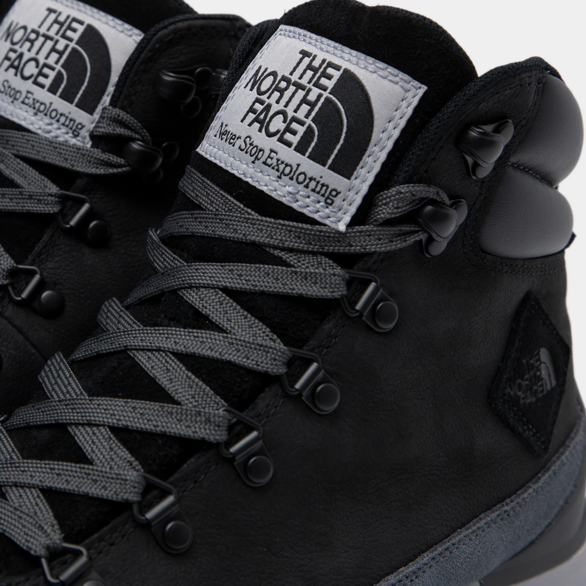 The North Face Back-To-Berkeley IV Leather Waterproof Boot TNF Black / Asphalt Grey - Image 3