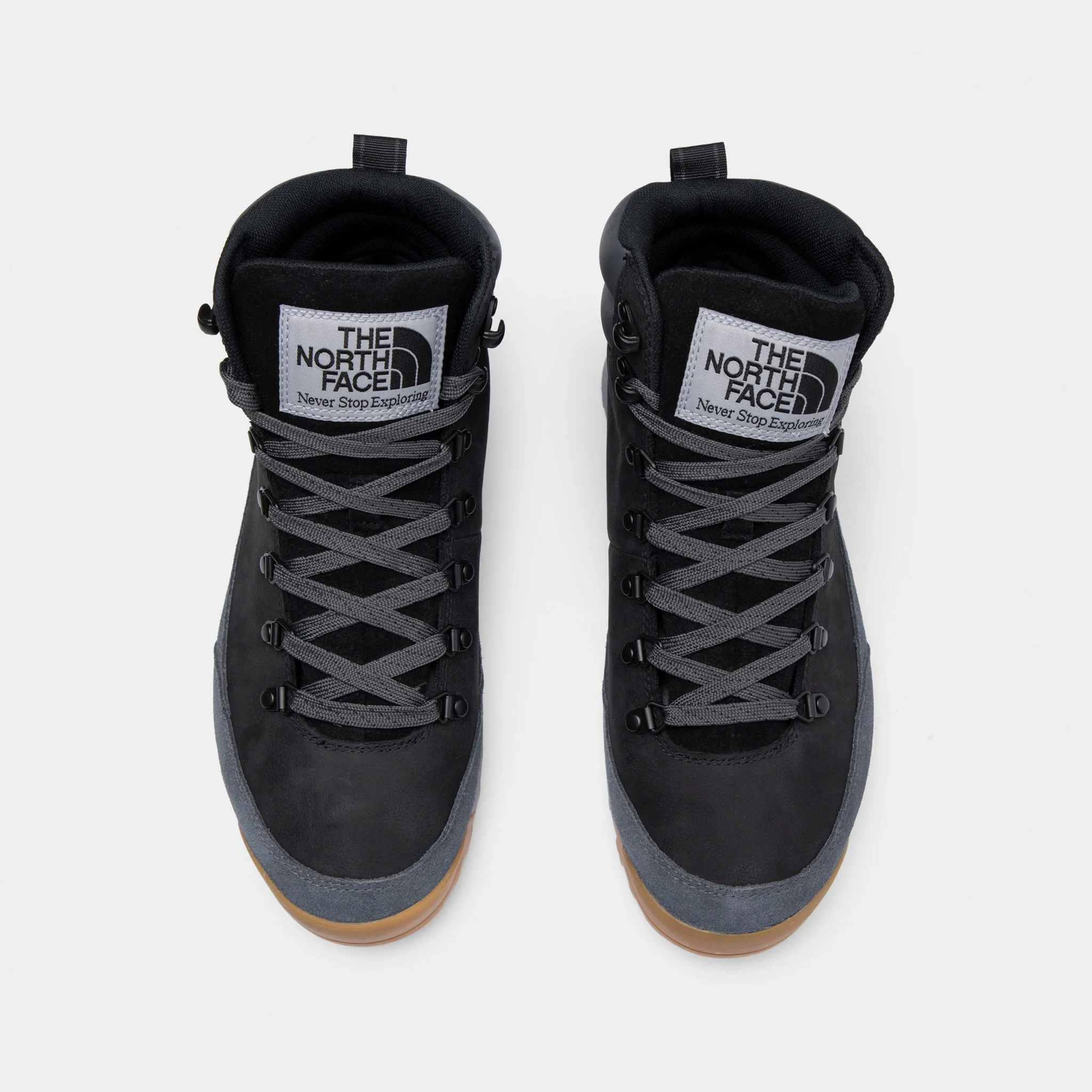 The North Face Back-To-Berkeley IV Leather Waterproof Boot TNF Black / Asphalt Grey - Image 5
