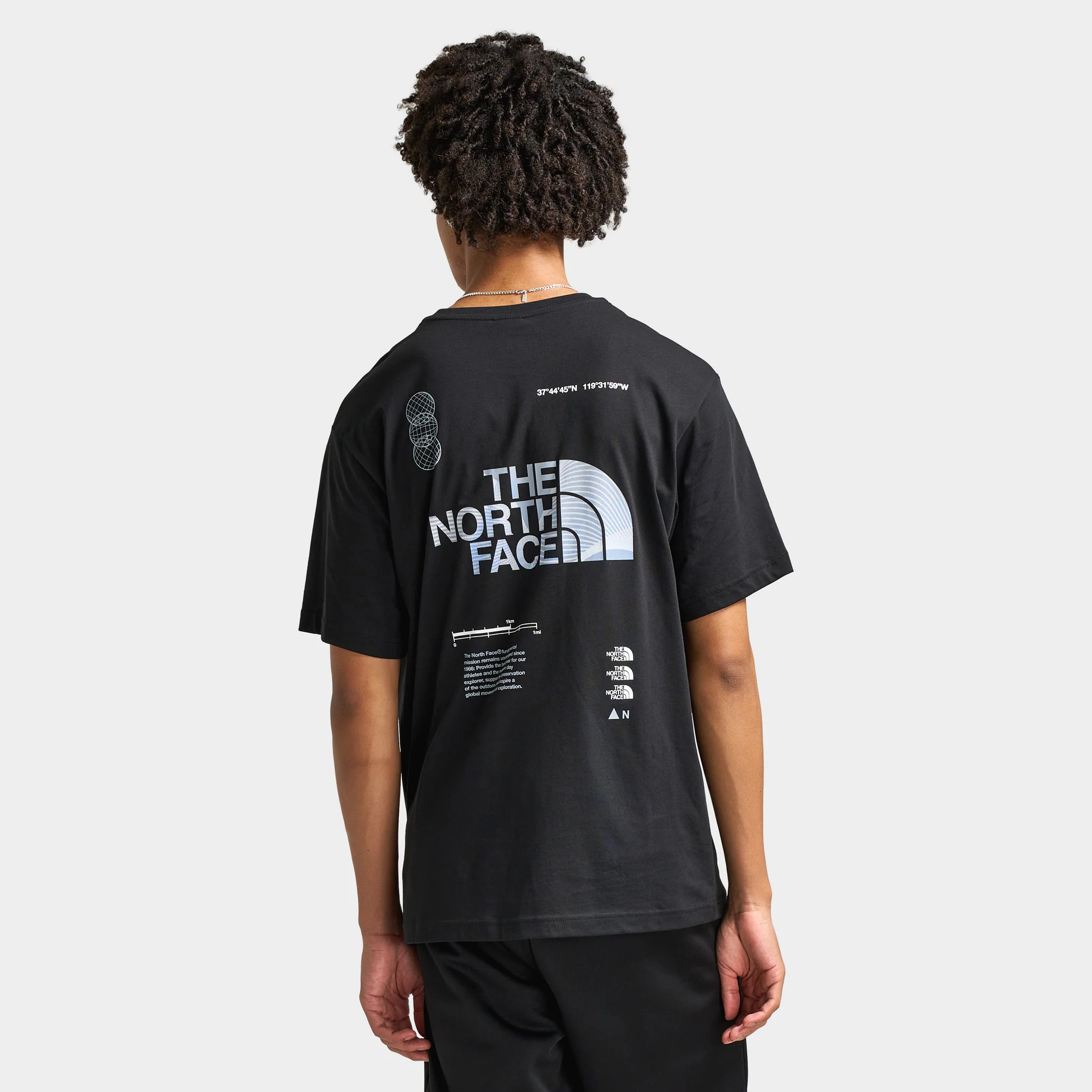 The North Face Bal Comp Oversized Graphic T-shirt / TNF Black - Image 2