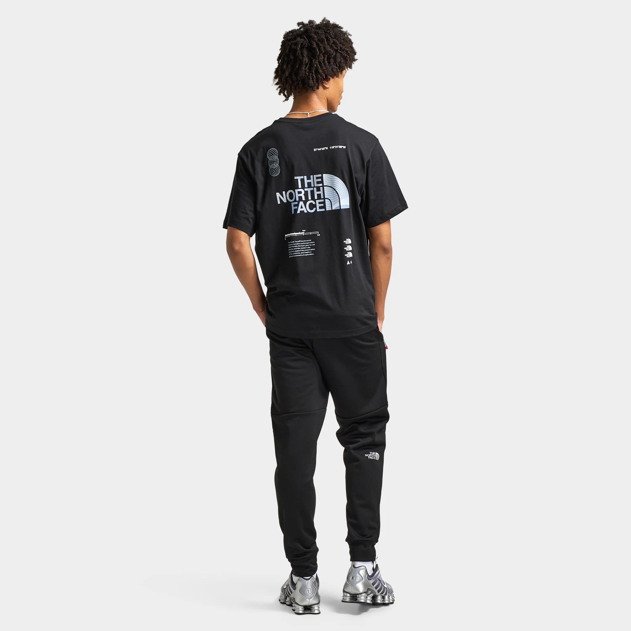The North Face Bal Comp Oversized Graphic T-shirt / TNF Black - Image 5