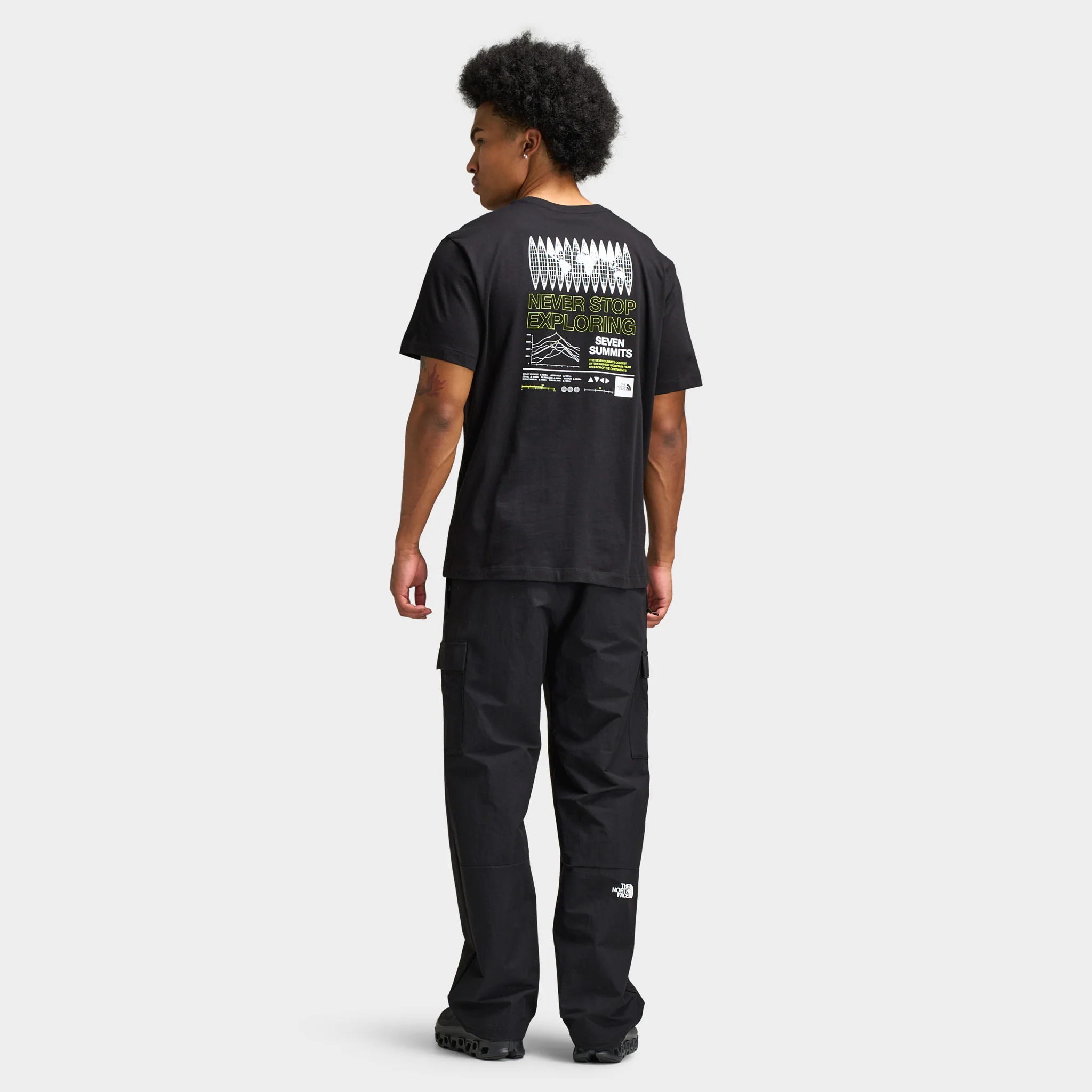 The North Face Globe Realxed Tee / Black - Image 2