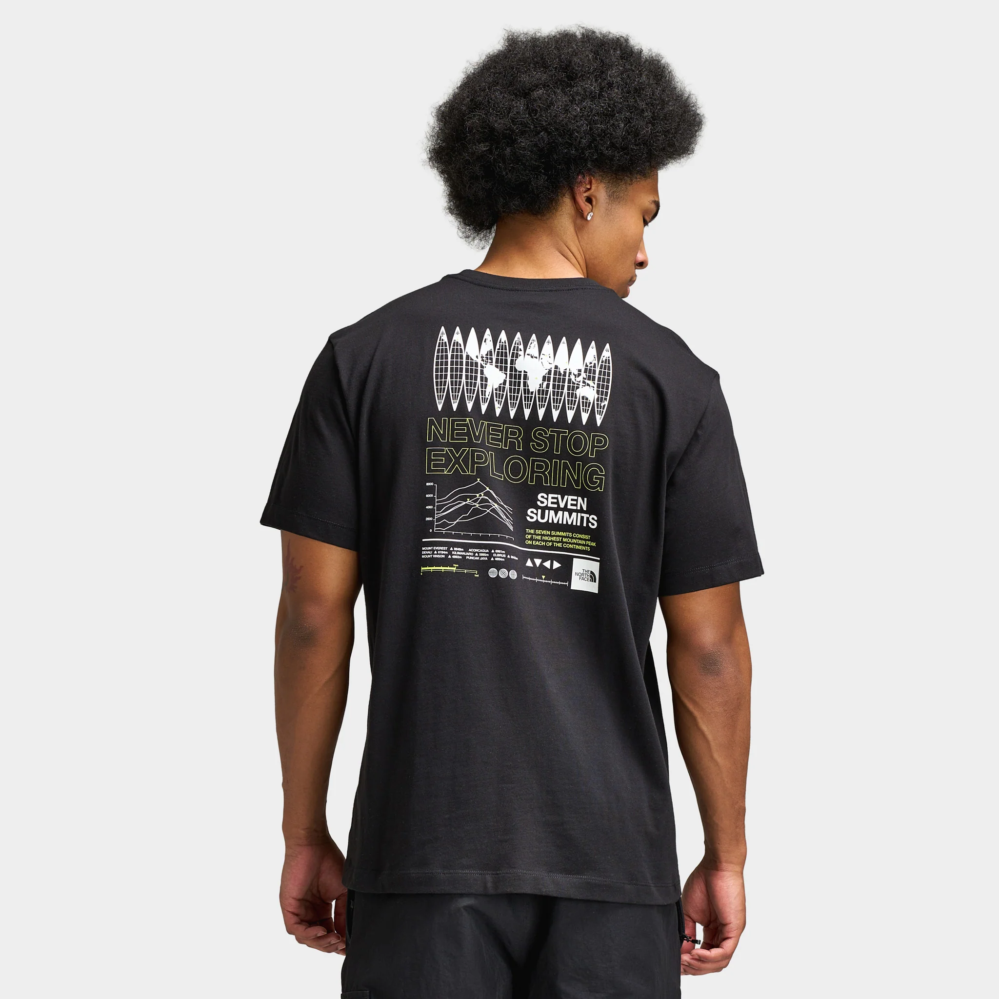 The North Face Globe Realxed Tee / Black - Image 6