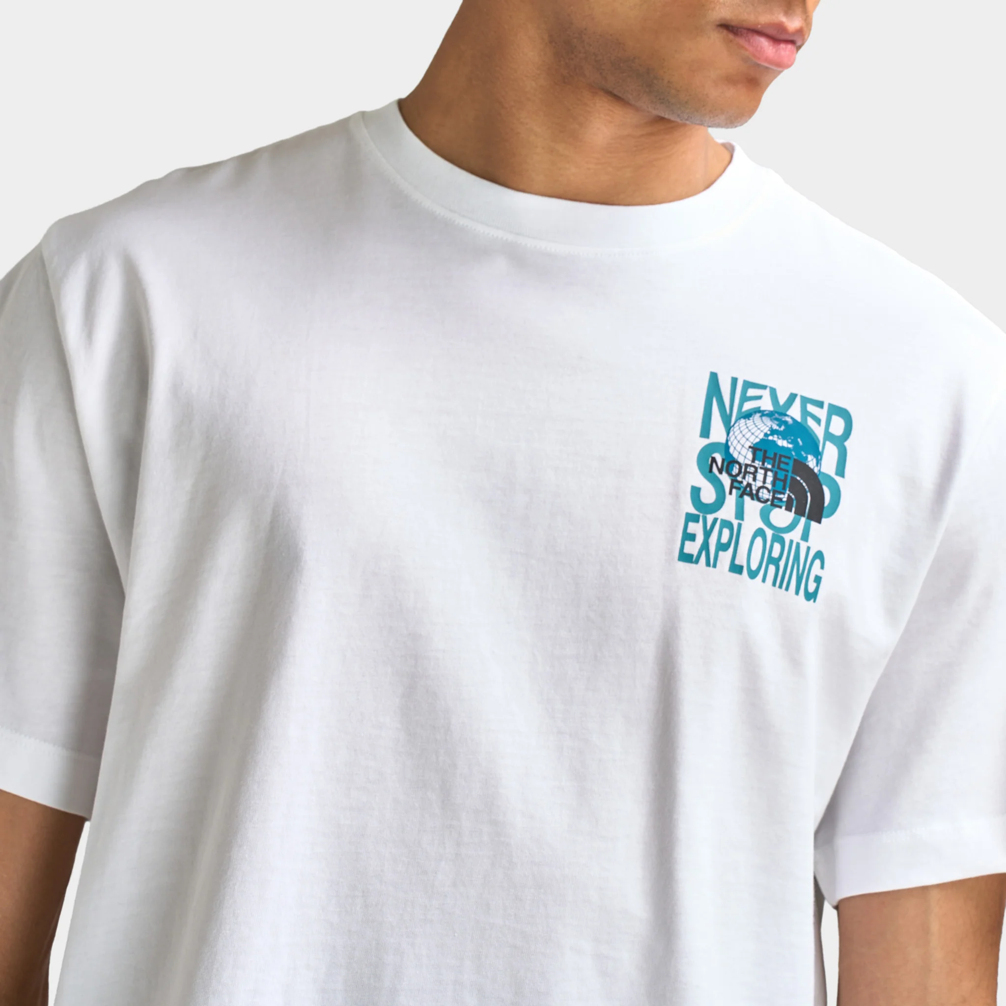 The North Face Globe Relaxed Tee / White - Image 3