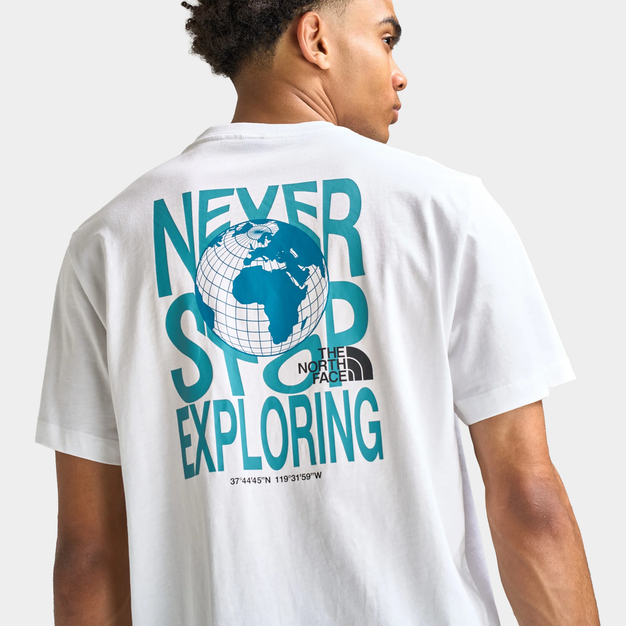 The North Face Globe Relaxed Tee / White - Image 4