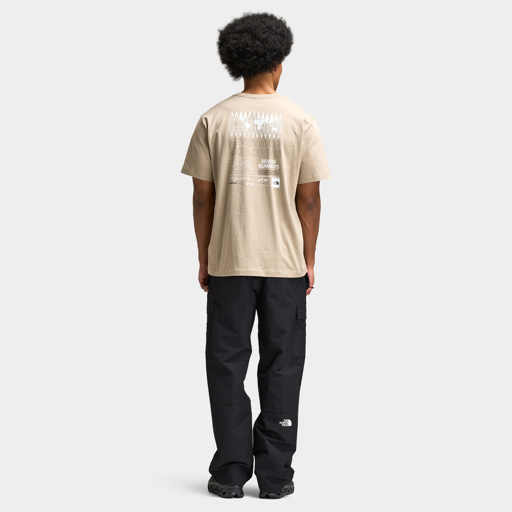 The North Face Globe Relaxed Tee / Flax - Image 2