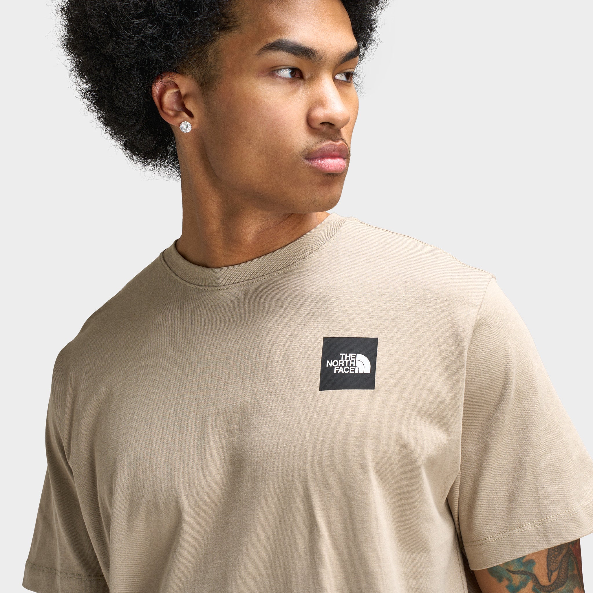 The North Face Globe Relaxed Tee / Flax - Image 3