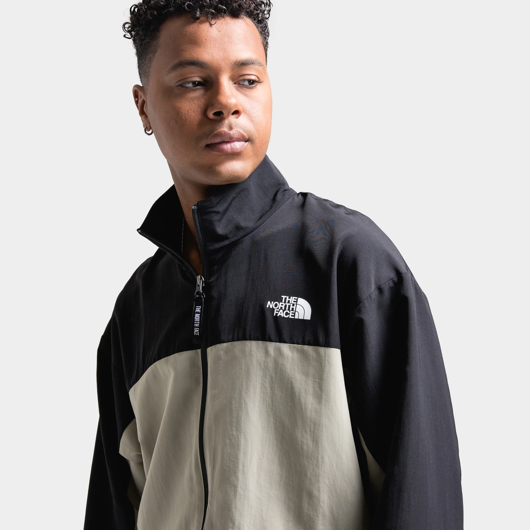 The North Face Himalayan Track Jacket Clay Grey / TNF Black - Image 3