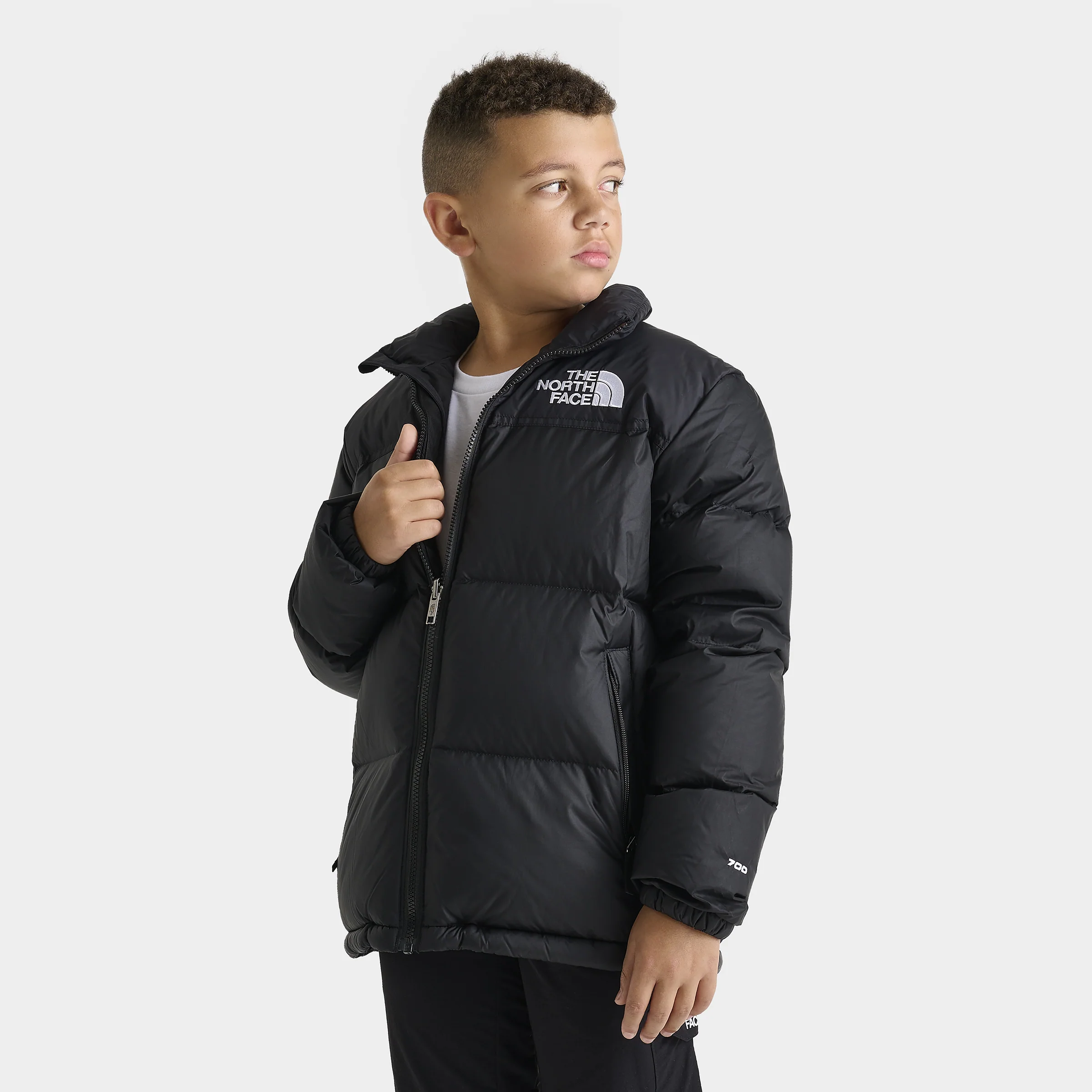 The North Face Junior Boys' 1996 Retro Nuptse Jacket / Black - Image 3