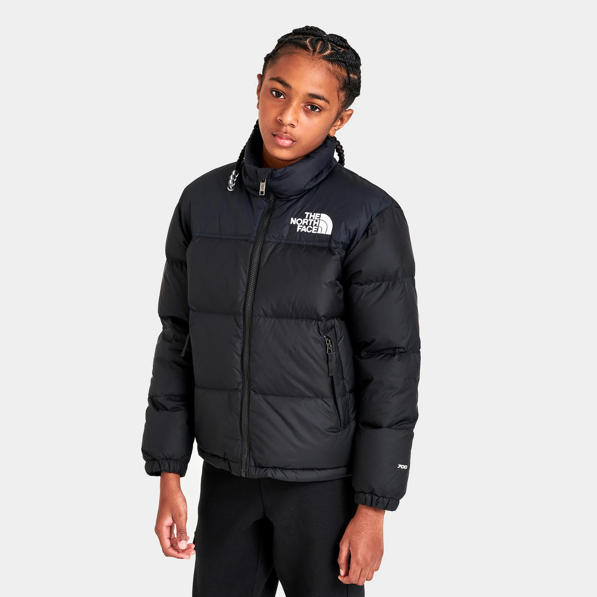 The North Face Juniors' Teen 1996 Retro Nuptse Jacket / Black - Image 3