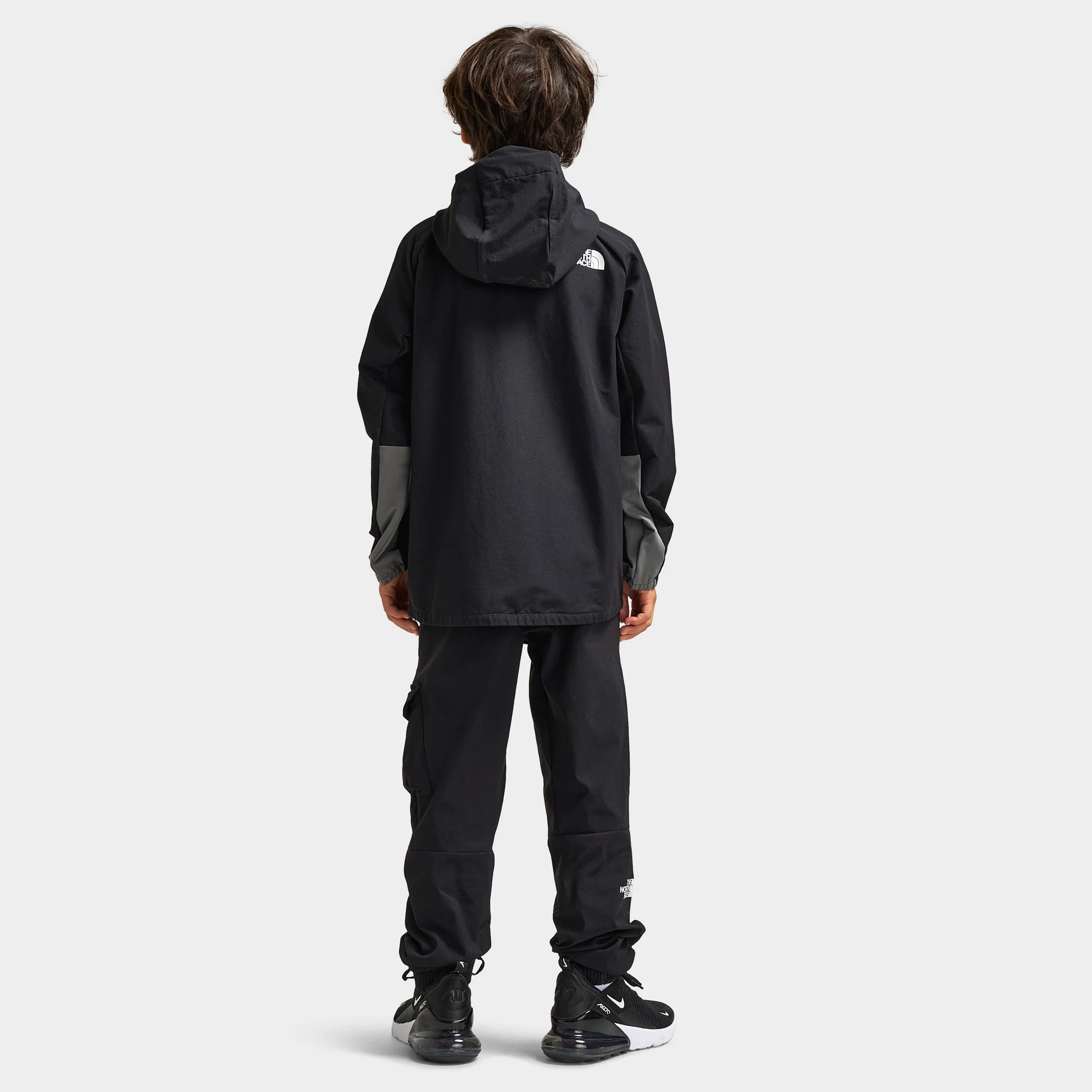 The North Face Juniors' Exploration Wind Jacket / Black - Image 5