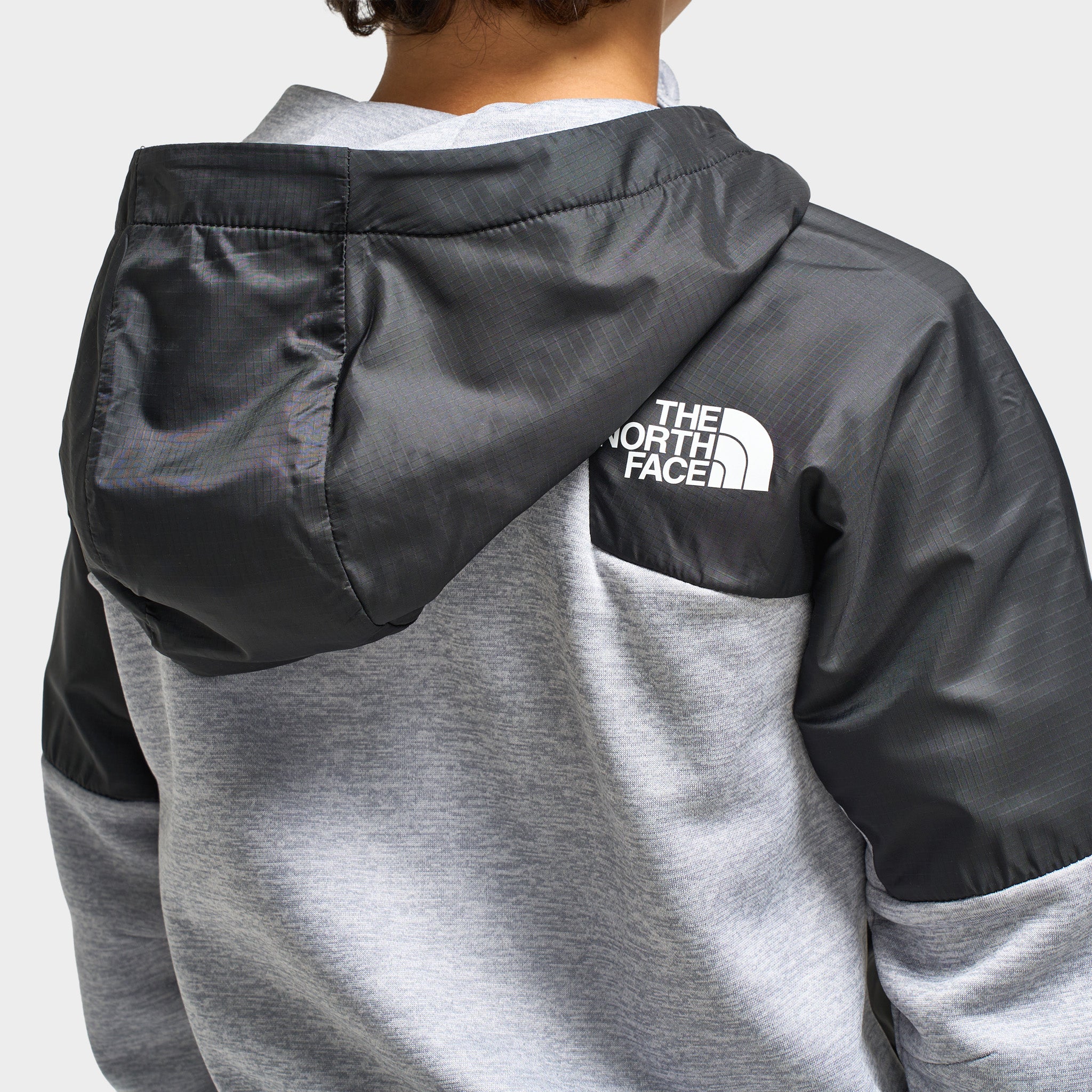 The North Face Juniors' Mittellegi Fullzip Fleece / Heather Grey - Image 4