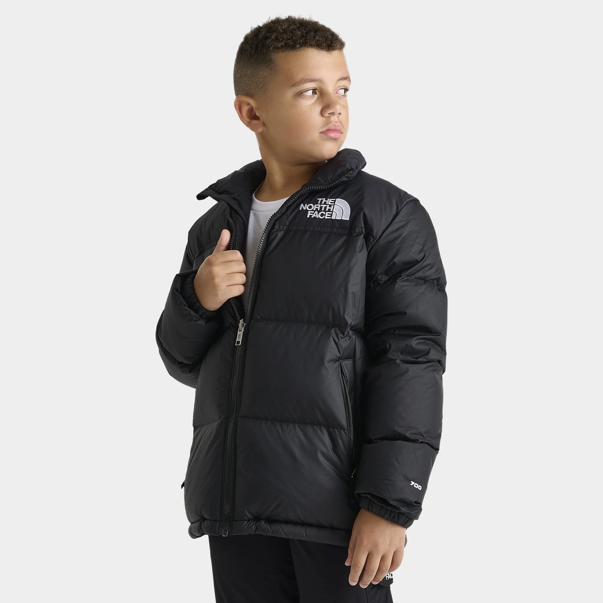 The North Face Juniors' 1996 Retro Nuptse Jacket / TNF Black - Image 5
