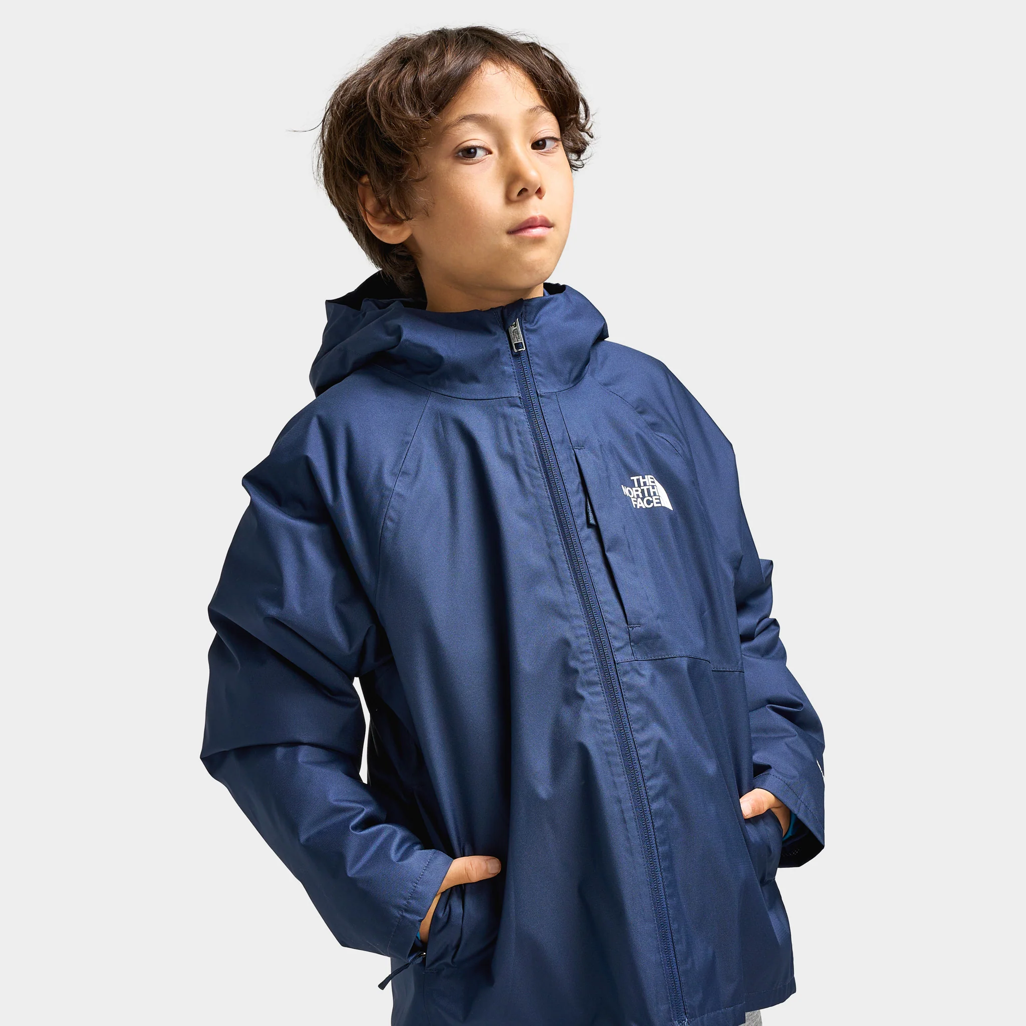 The North Face Juniors' Teen Perrito 4 In 1 Hooded Jacket / Navy - Image 3