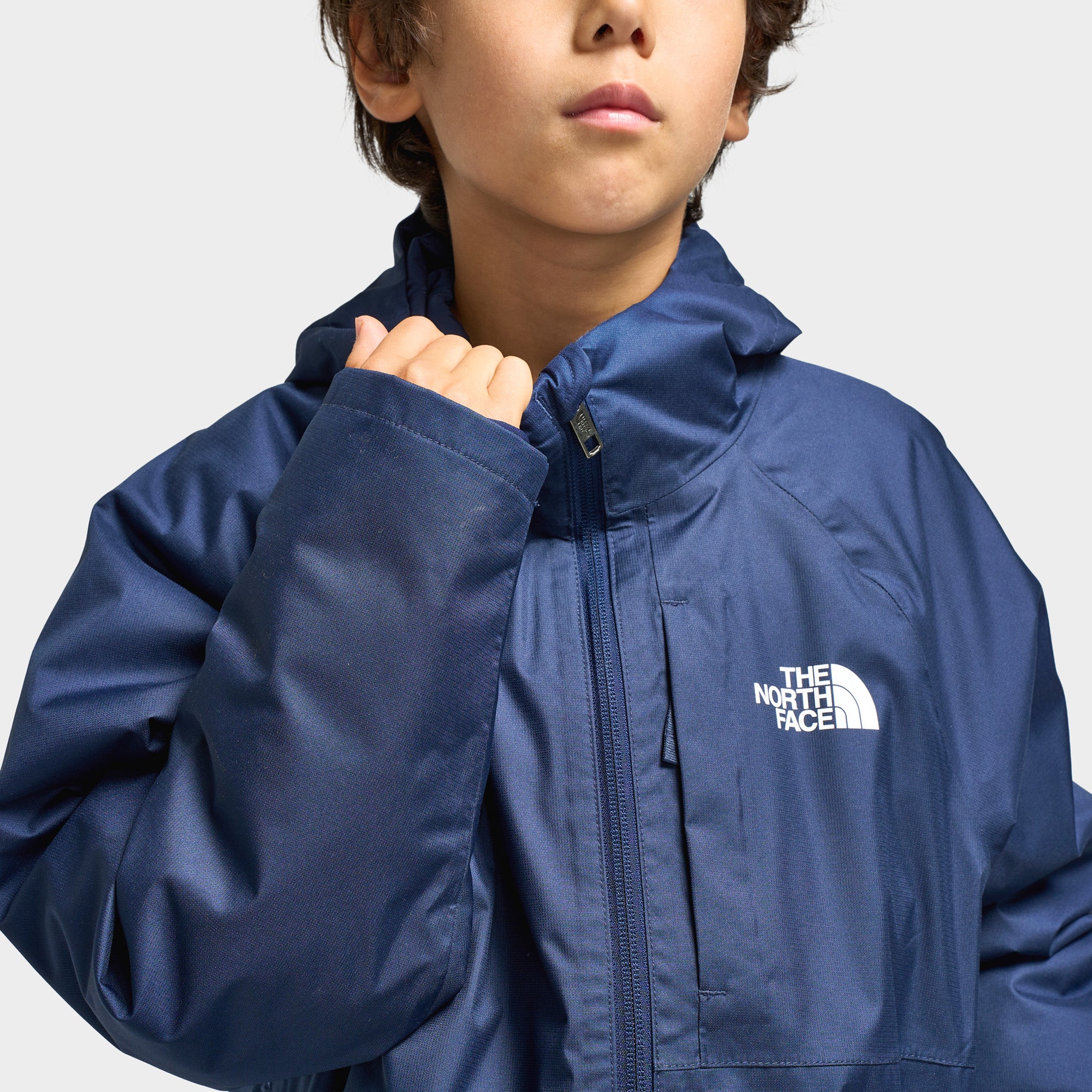 The North Face Juniors' Teen Perrito 4 In 1 Hooded Jacket / Navy - Image 4