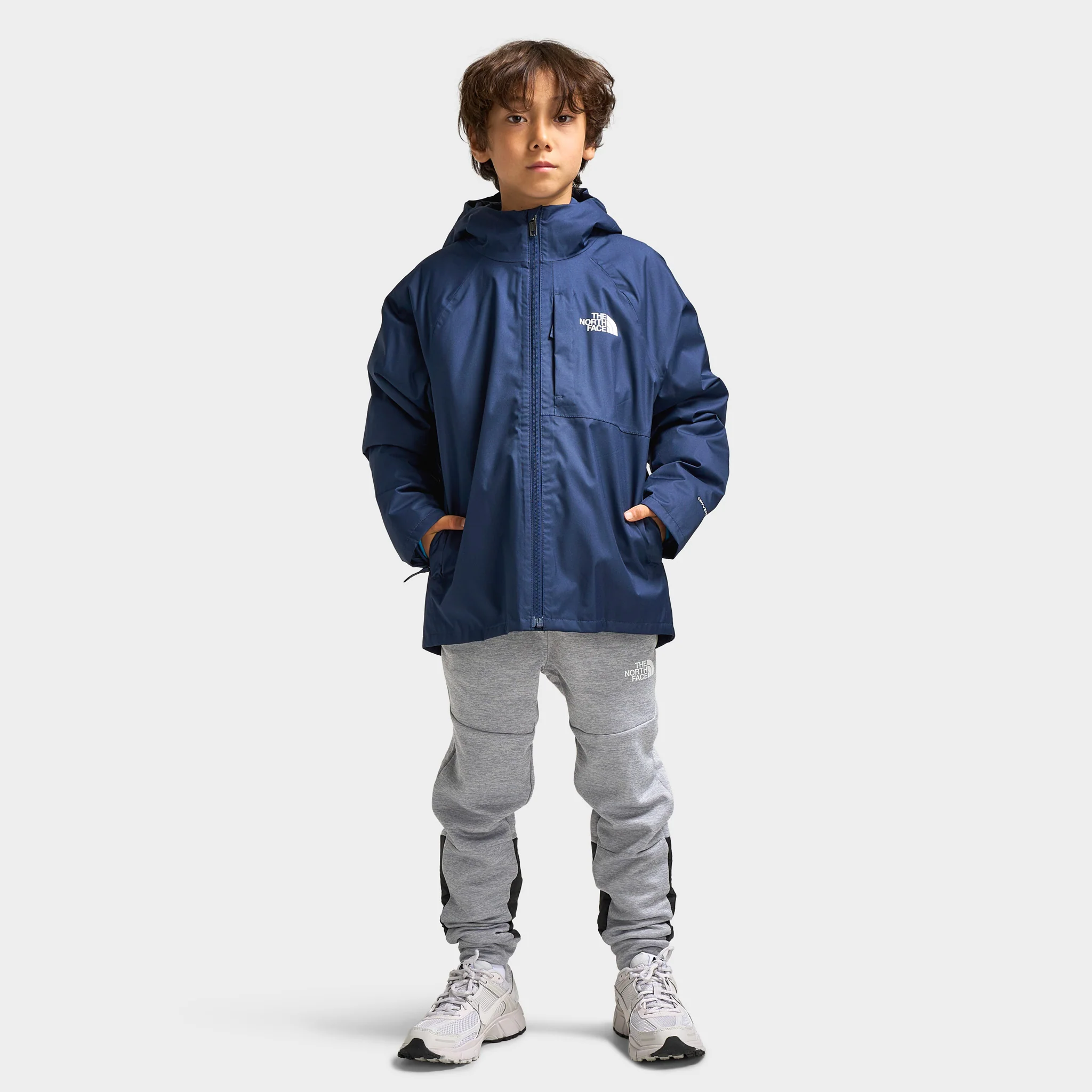 The North Face Juniors' Teen Perrito 4 In 1 Hooded Jacket / Navy - Image 6
