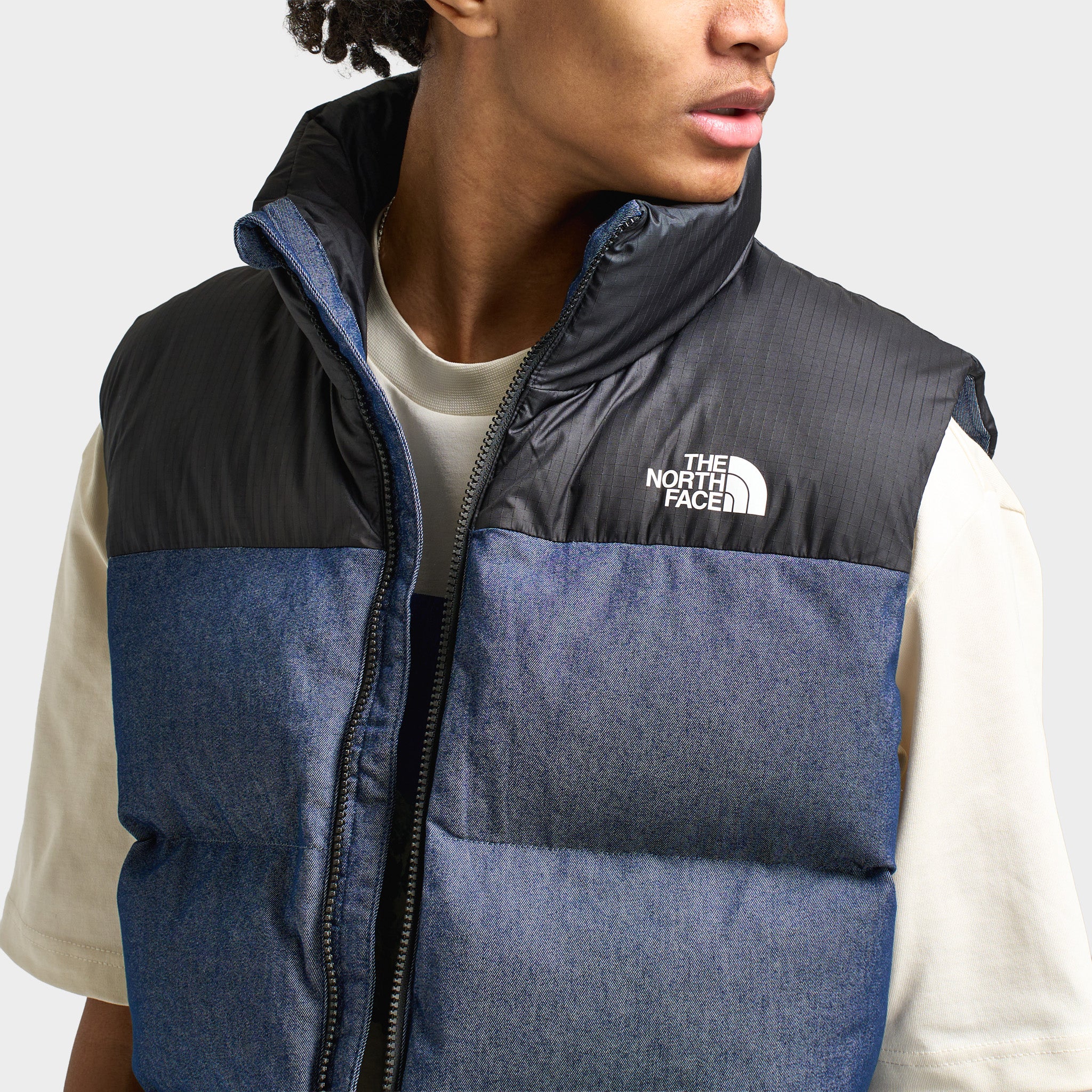 The North Face Kanaga Vest / Blue Denim - Image 3