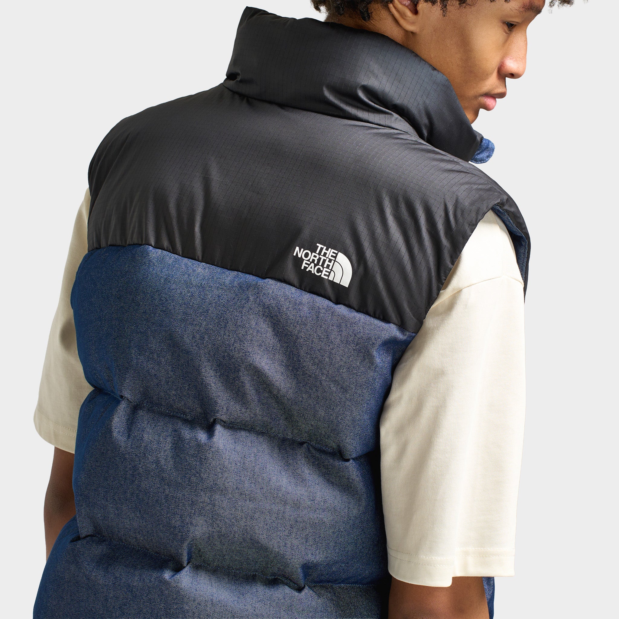 The North Face Kanaga Vest / Blue Denim - Image 4