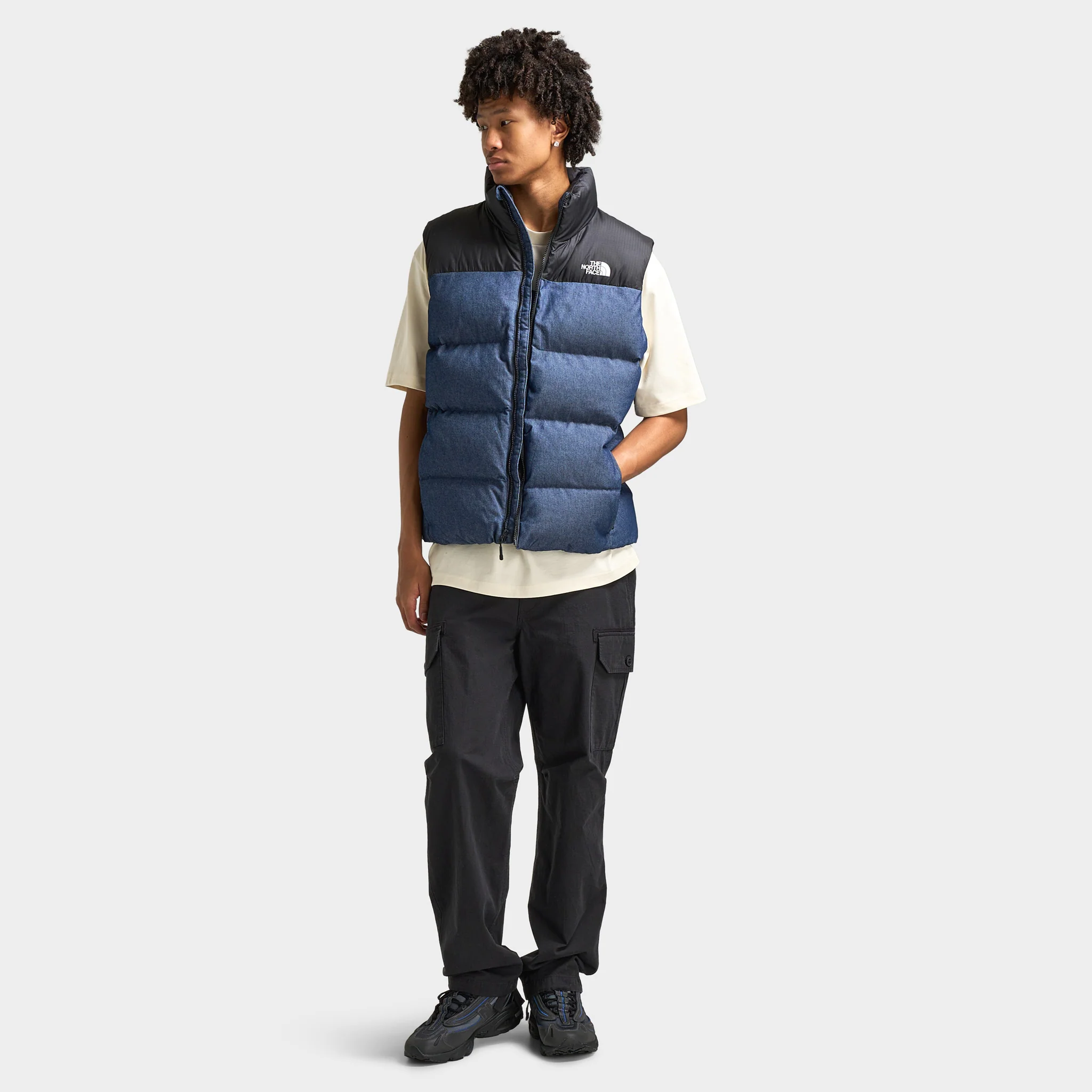 The North Face Kanaga Vest / Blue Denim - Image 6