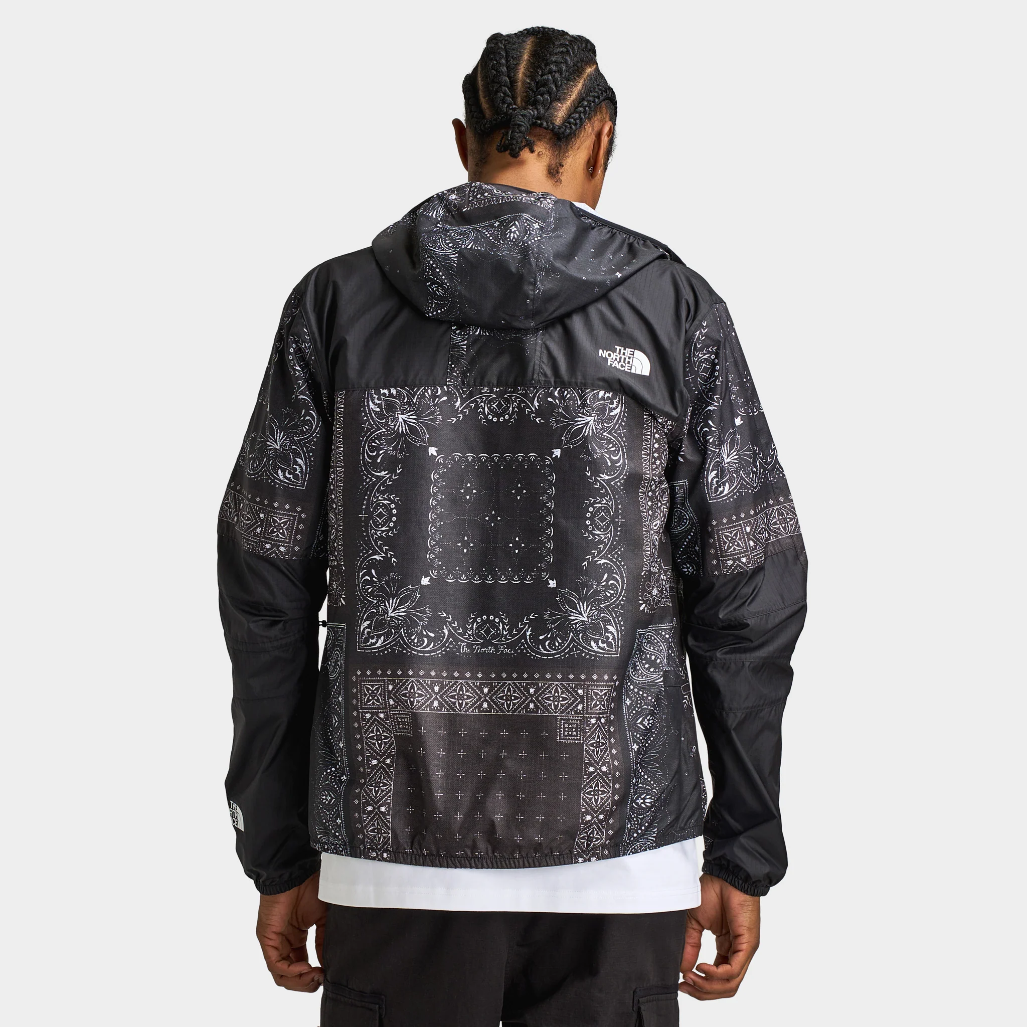 The North Face Mountain Jacket TNF Black / Bandana Print - Image 2