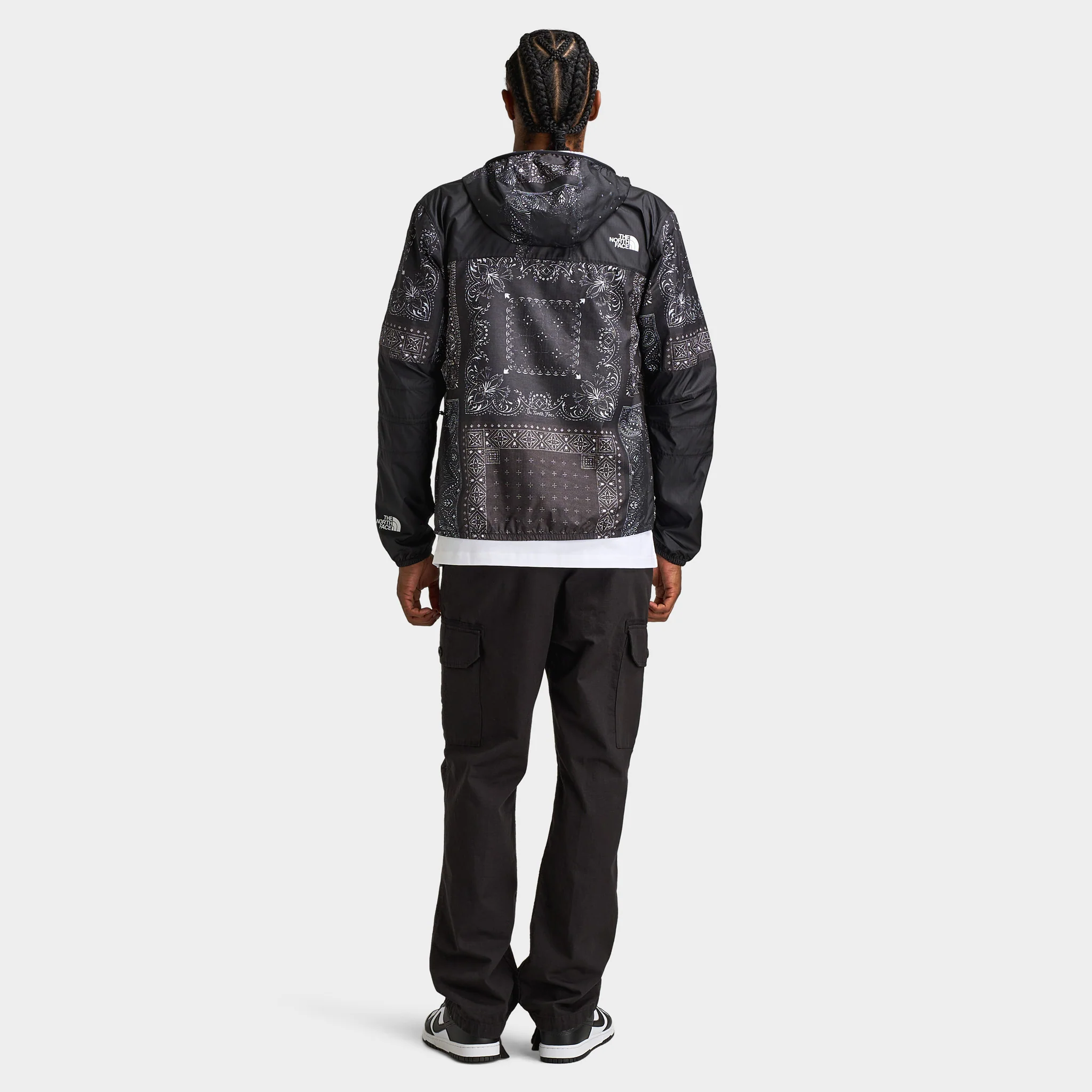 The North Face Mountain Jacket TNF Black / Bandana Print - Image 5
