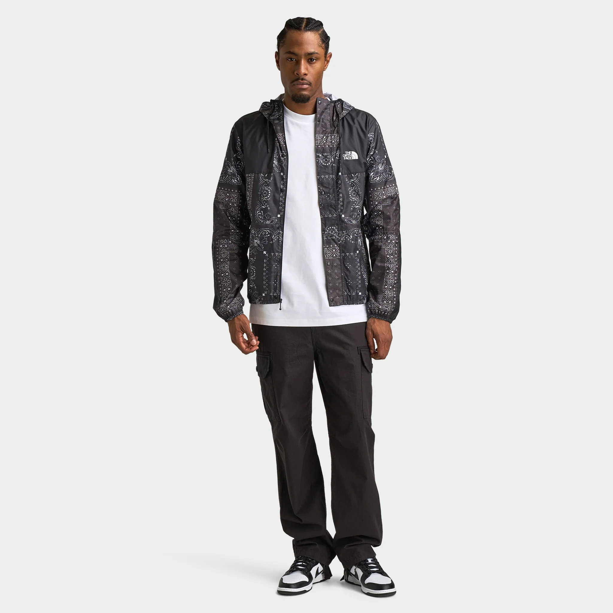 The North Face Mountain Jacket TNF Black / Bandana Print - Image 6