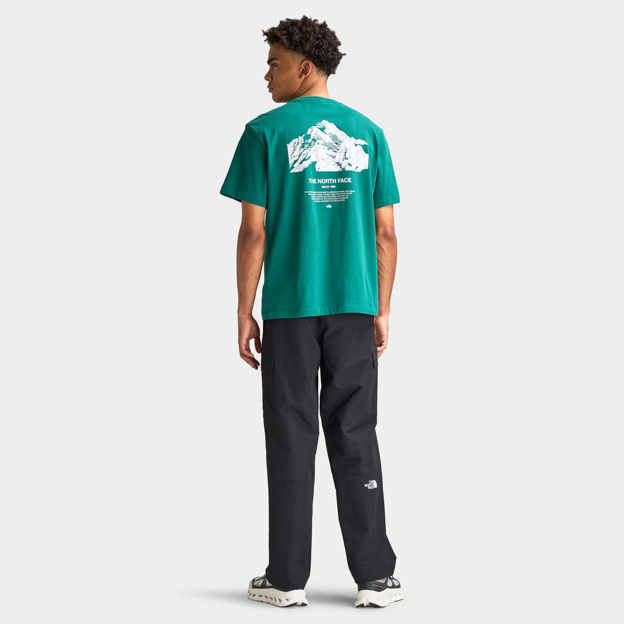 The North Face Mountain X-Ray T-Shirt / Green - Image 5