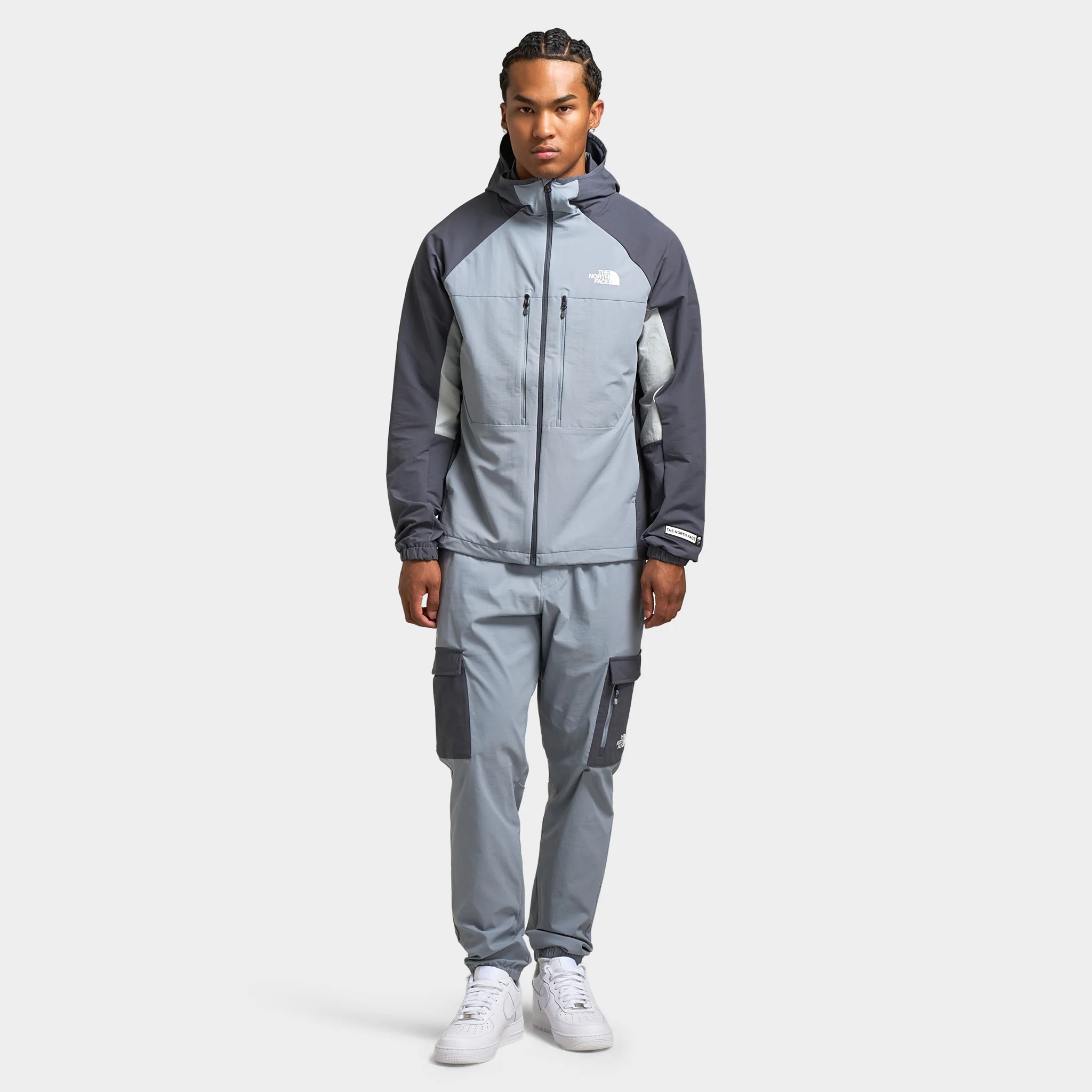 The North Face Trishul Full Zip Jacket / Tradewinds Grey - Image 6