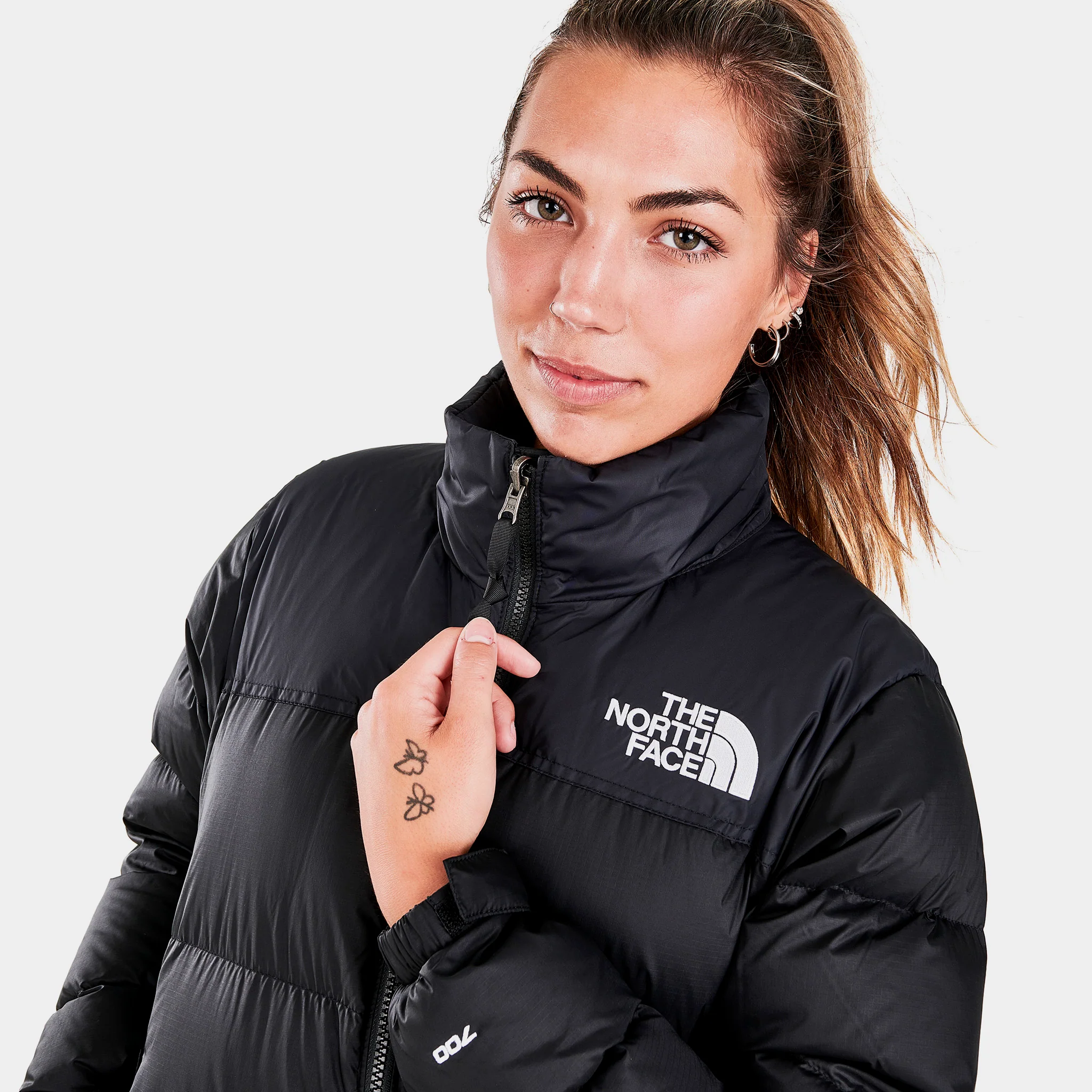 The North Face Women's Nuptse Jacket / TNF Black - Image 3