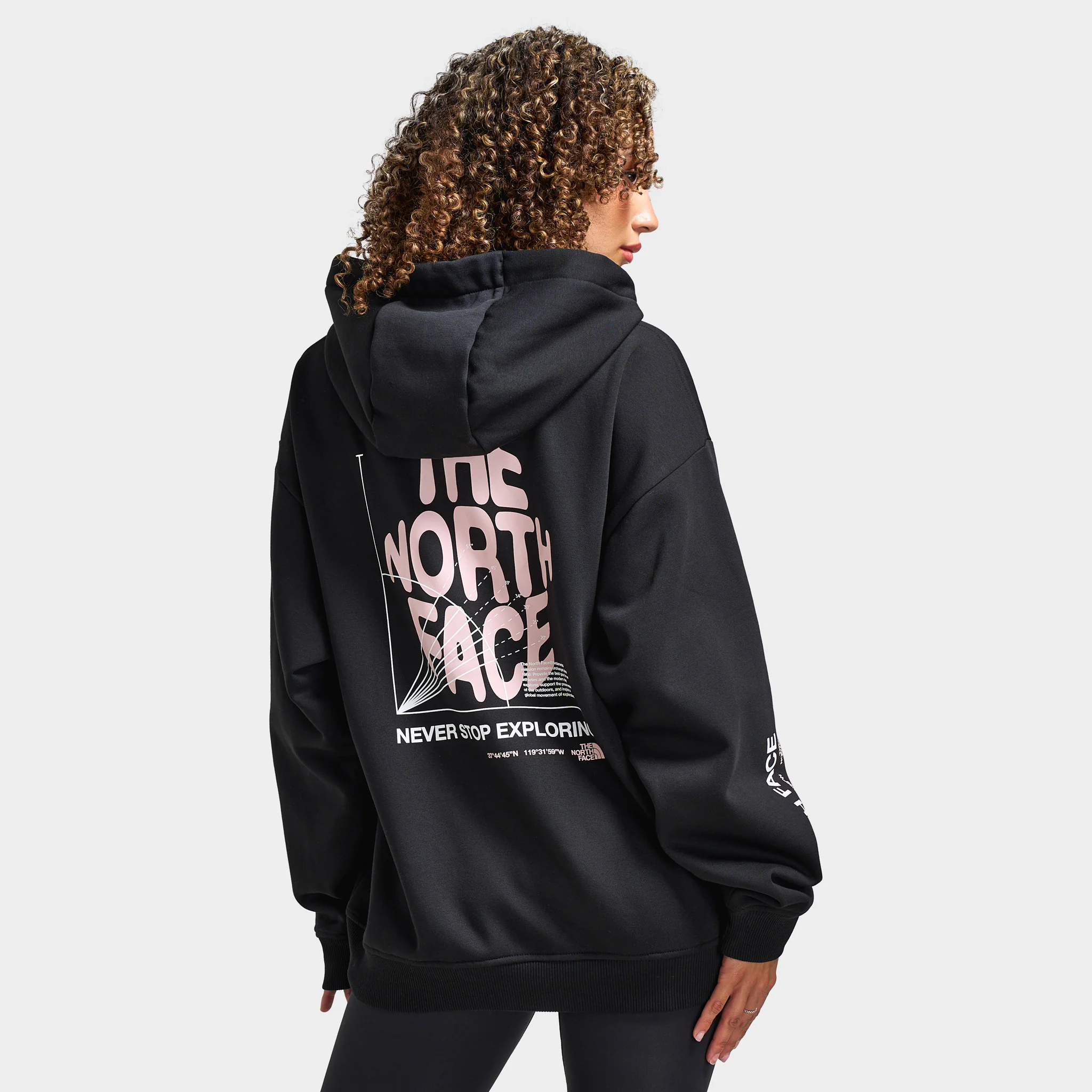 The North Face Women's Balanced Oversized Hoodie / Black - Image 2