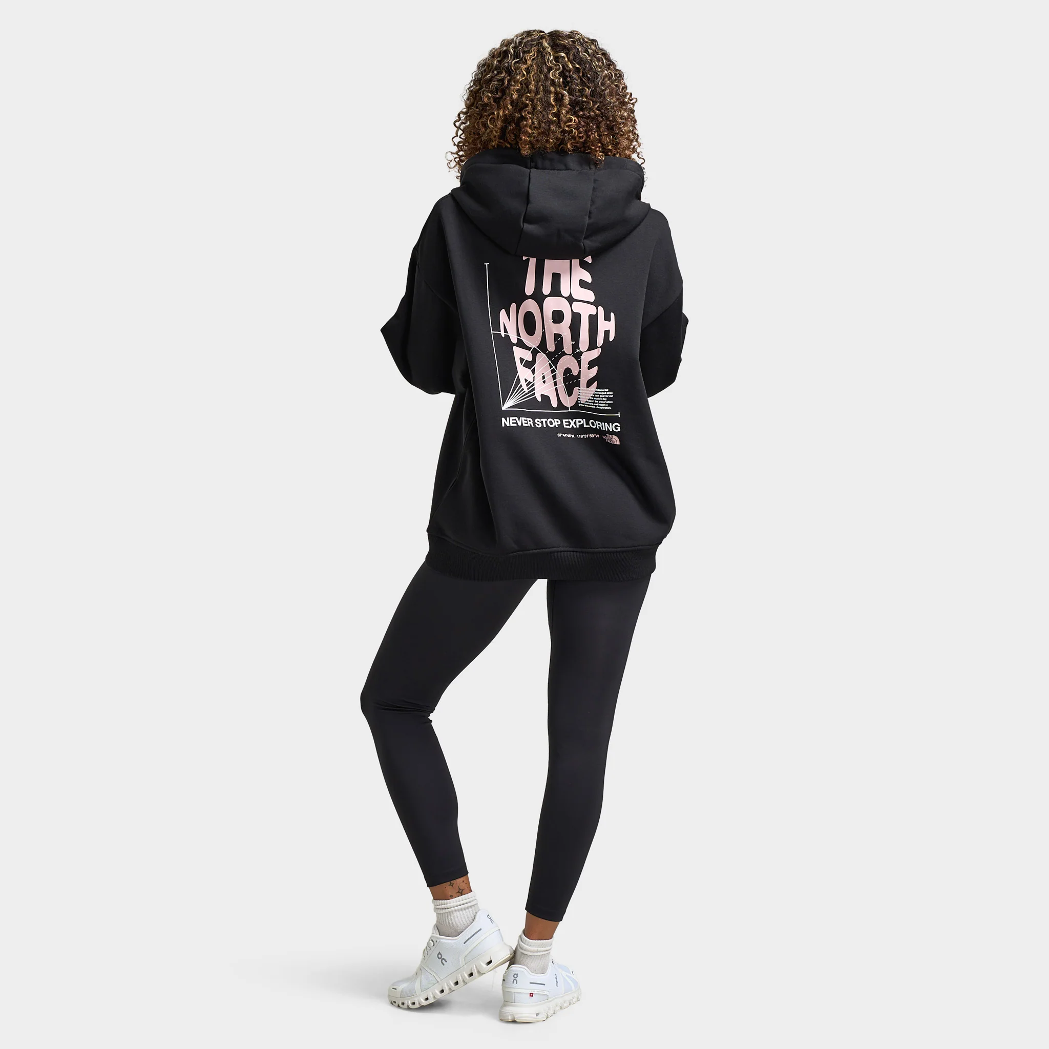 The North Face Women's Balanced Oversized Hoodie / Black - Image 5