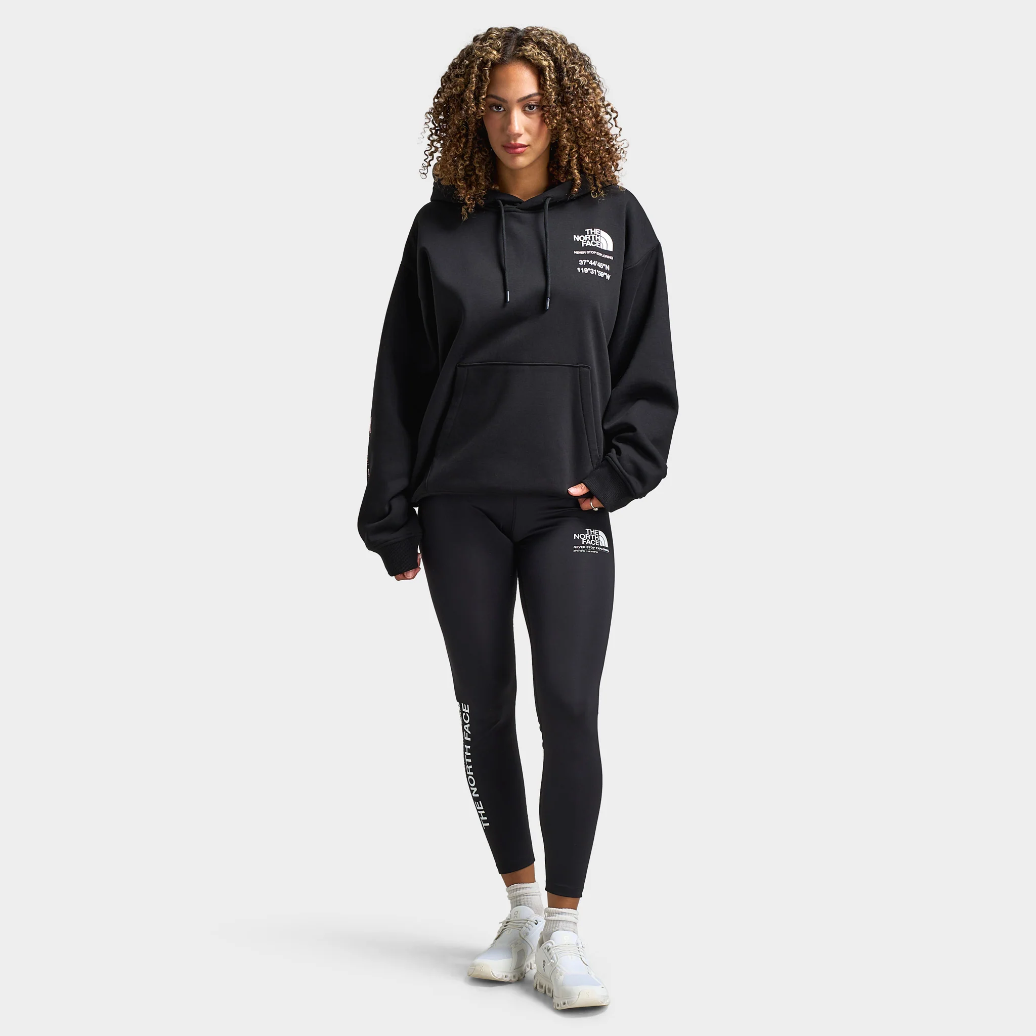 The North Face Women's Balanced Oversized Hoodie / Black - Image 6