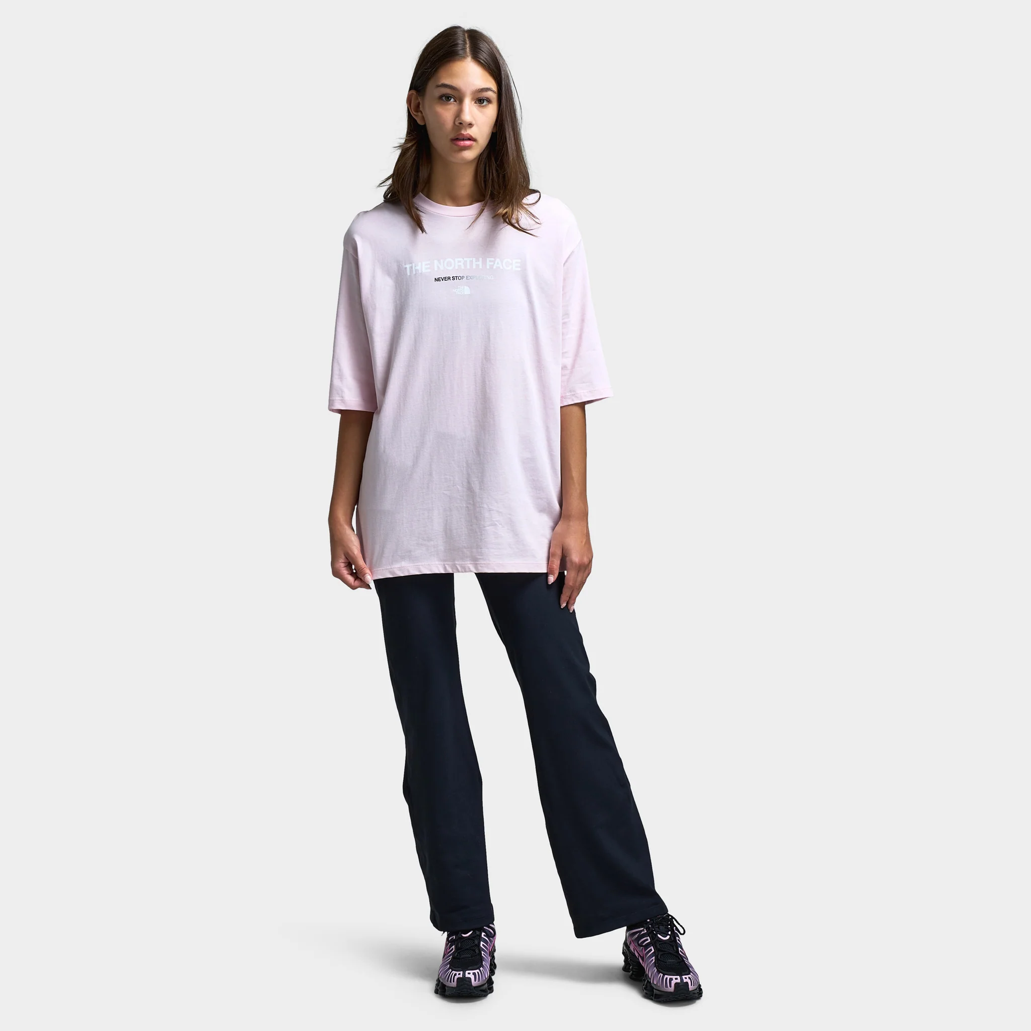 The North Face Women's Gradient Flow Oversized Tee / Pale Blossom - Image 6
