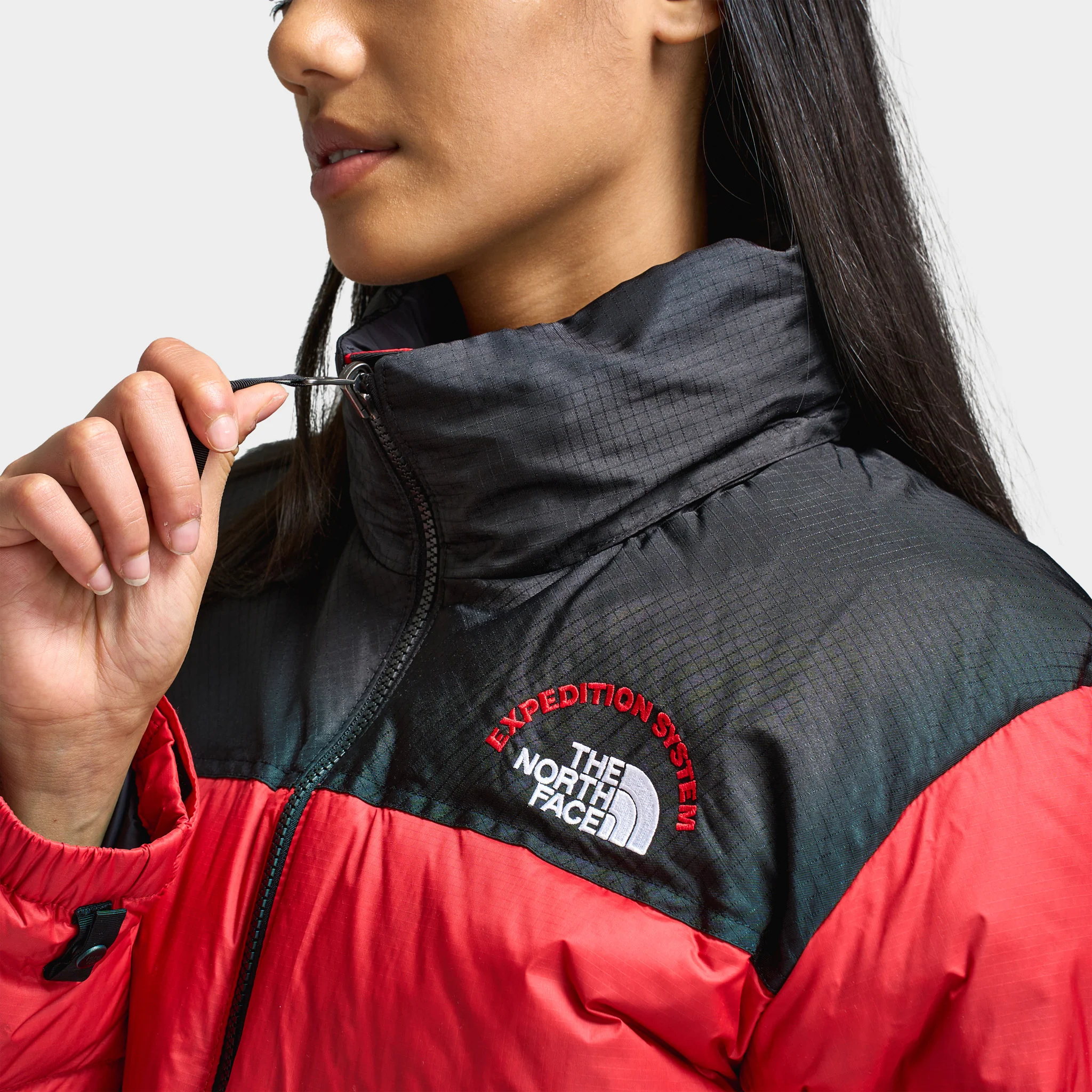 The North Face Women's HMLYN 30 Anniversary Nuptse / TNF Red - Image 4