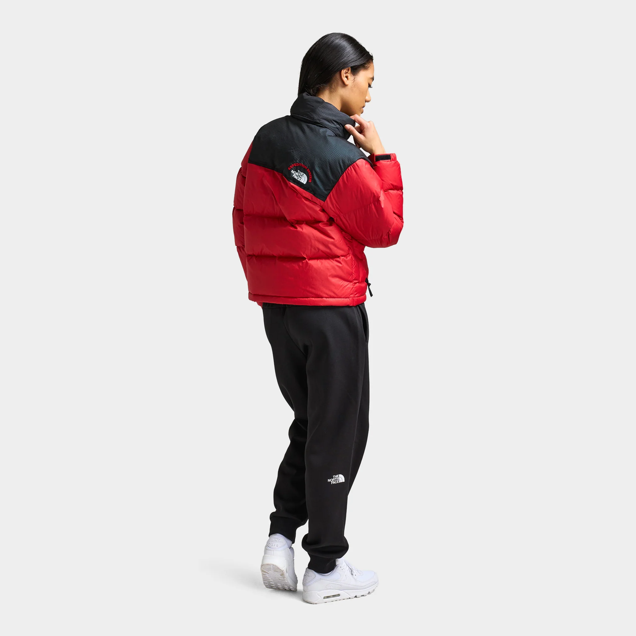 The North Face Women's HMLYN 30 Anniversary Nuptse / TNF Red - Image 5