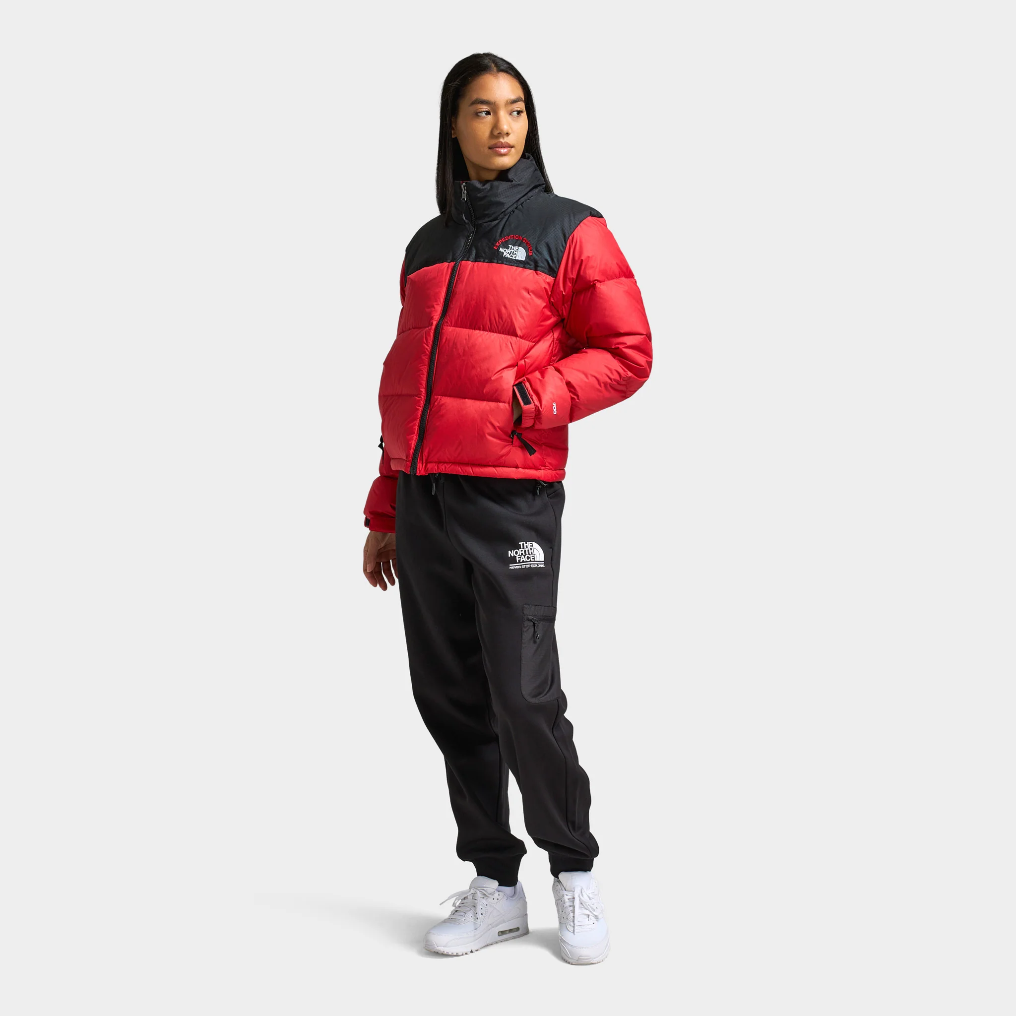 The North Face Women's HMLYN 30 Anniversary Nuptse / TNF Red - Image 6