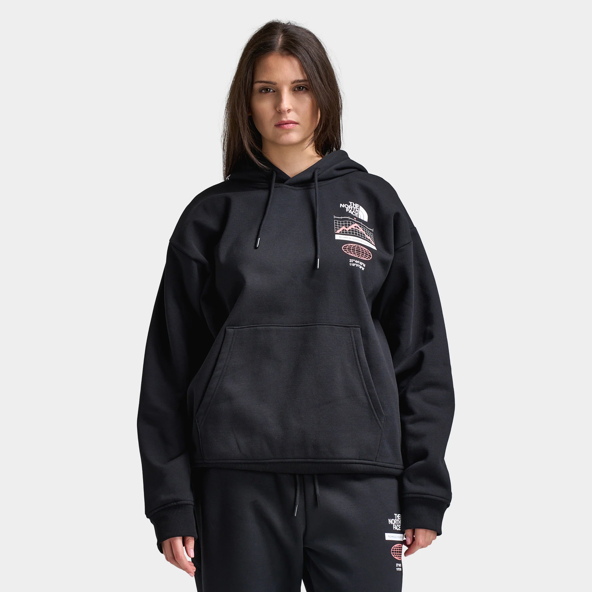 The North Face Women's Multi Tek Oversized Hoodie / Black - Image 3