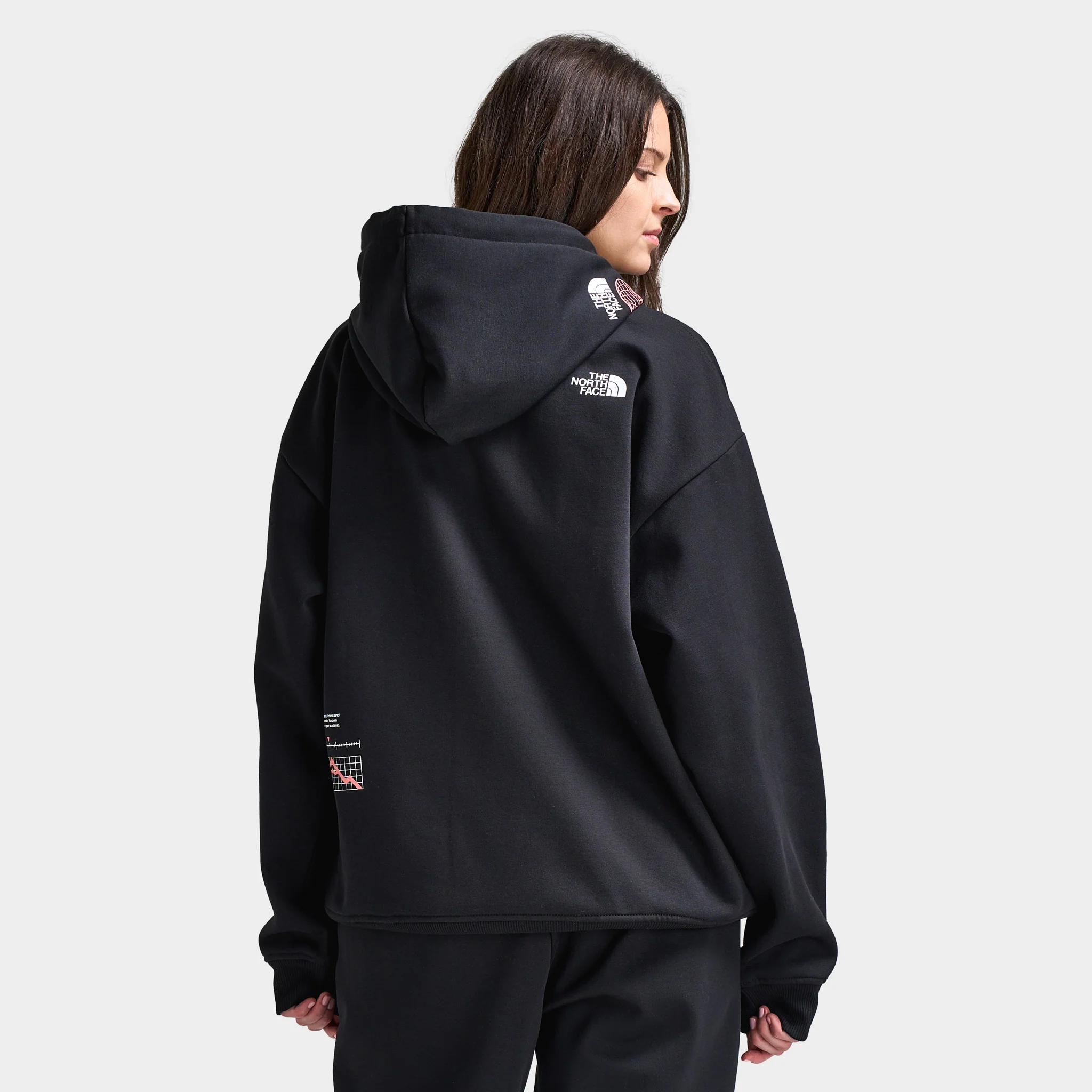 The North Face Women's Multi Tek Oversized Hoodie / Black - Image 4
