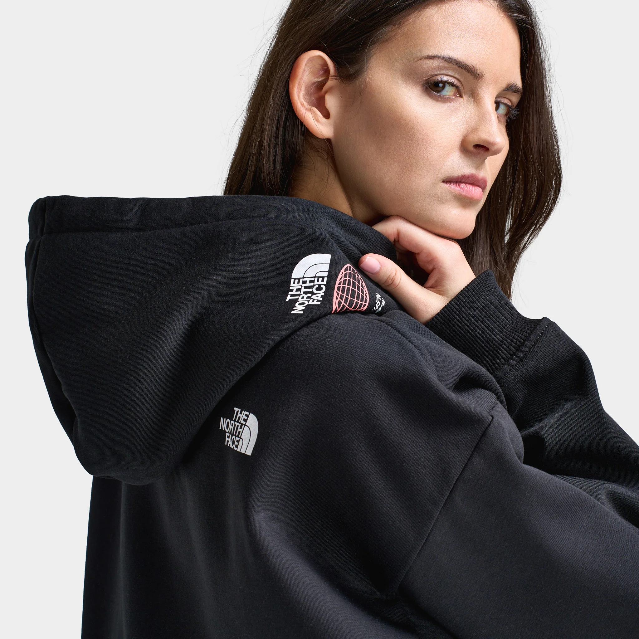 The North Face Women's Multi Tek Oversized Hoodie / Black - Image 6