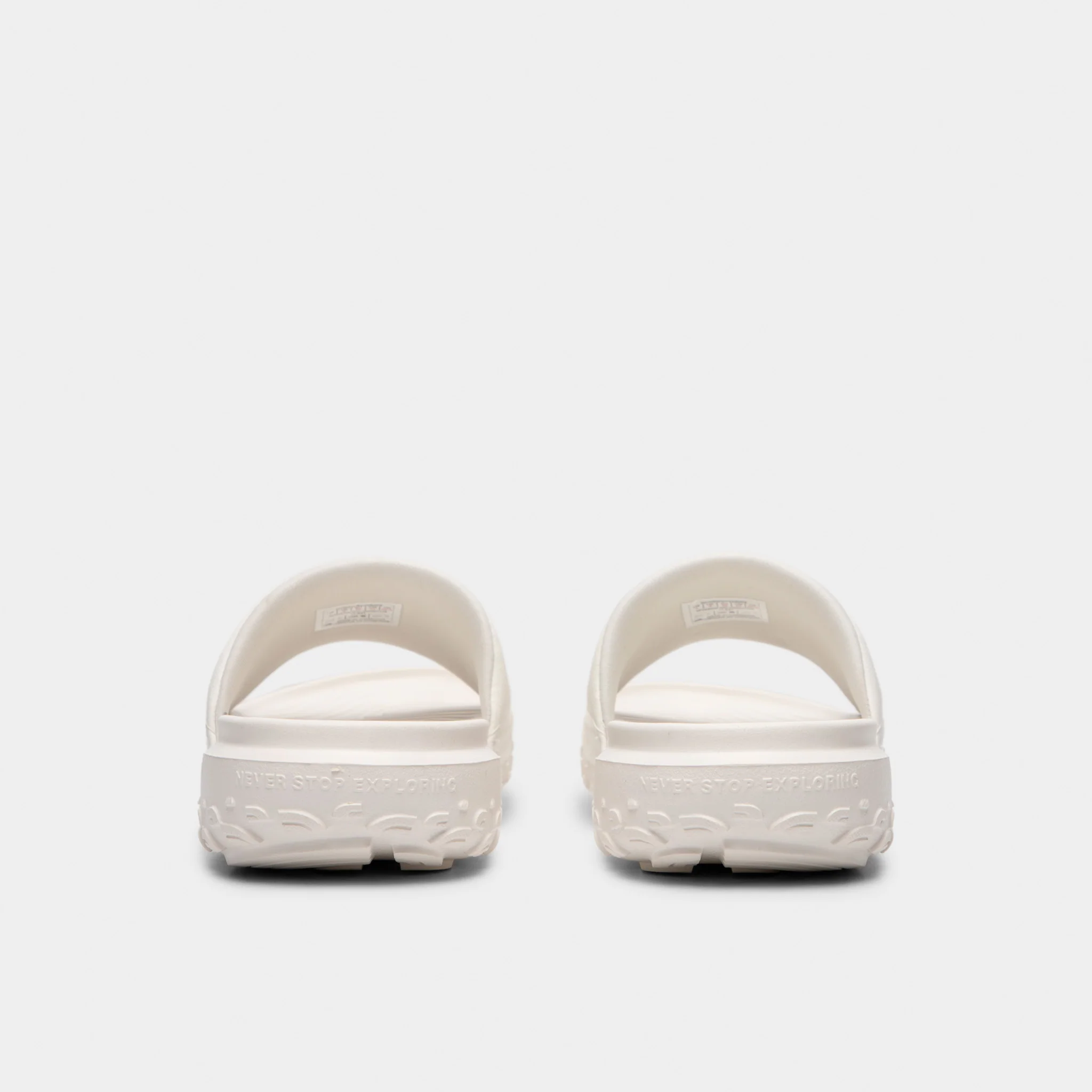 The North Face Women's Never Stop Cush Slide / White Dune - Image 4