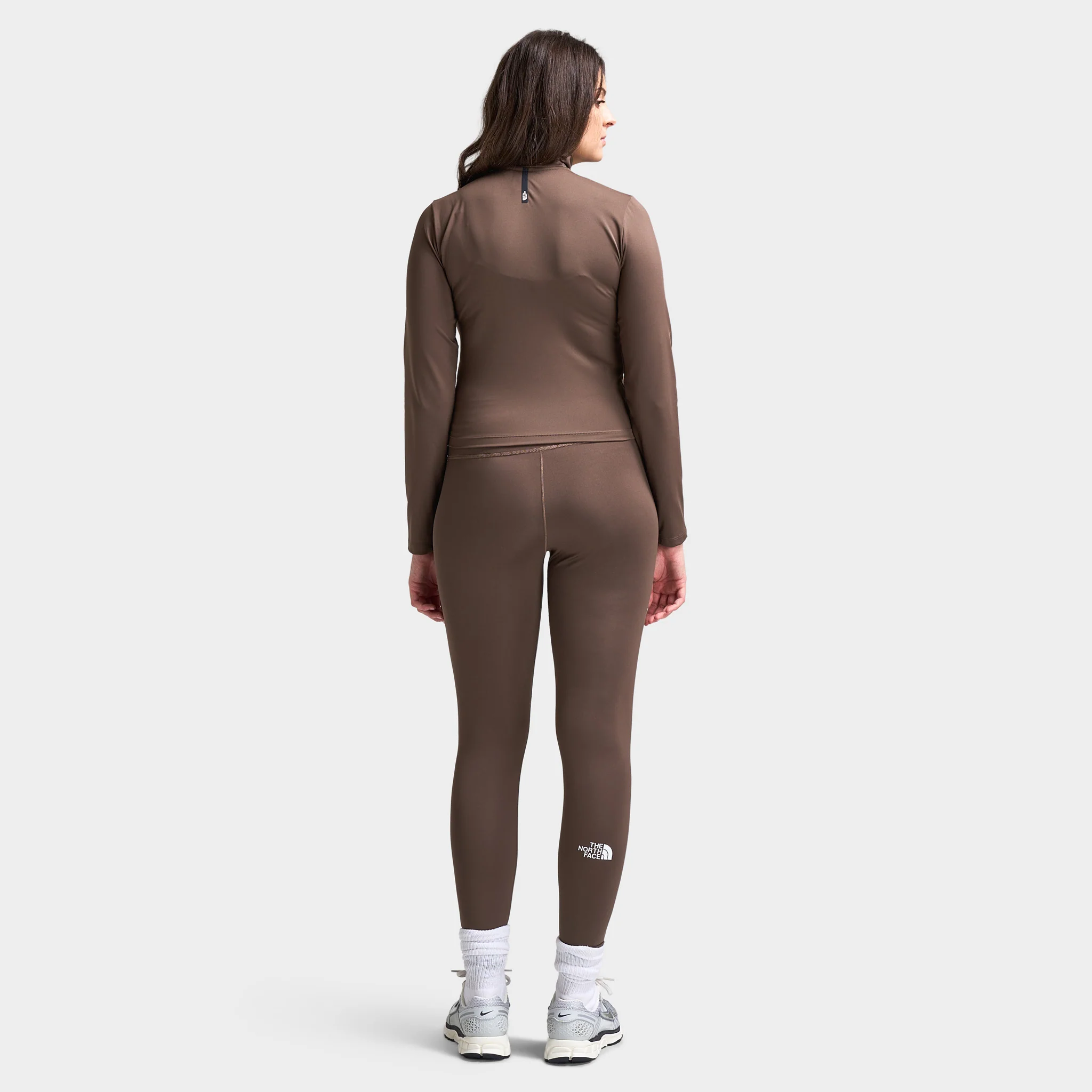 The North Face Women's Performance Simple Fullzip / Smokey Brown - Image 6