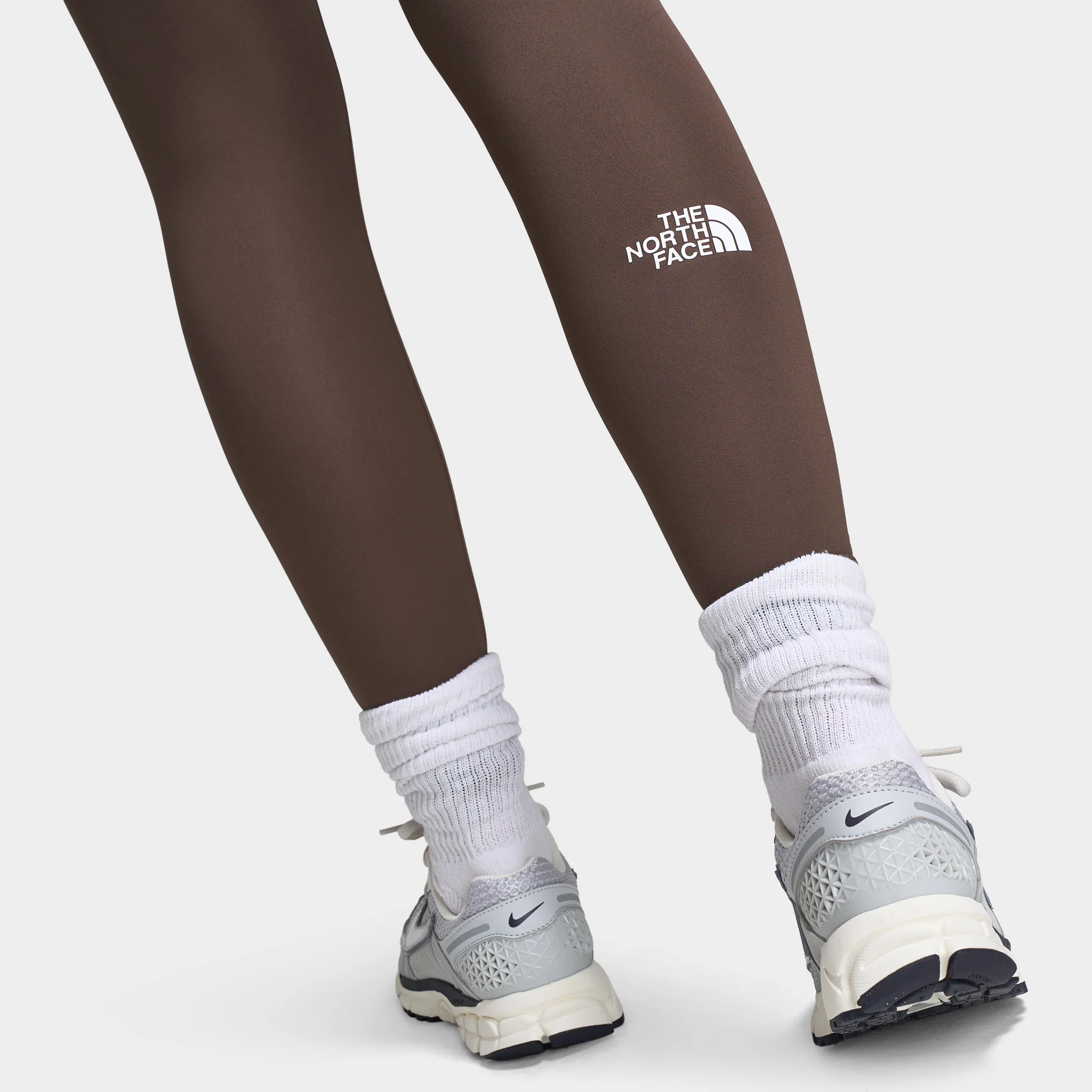 The North Face Women's Performance Simple Leggins / Smokey Brown - Image 3