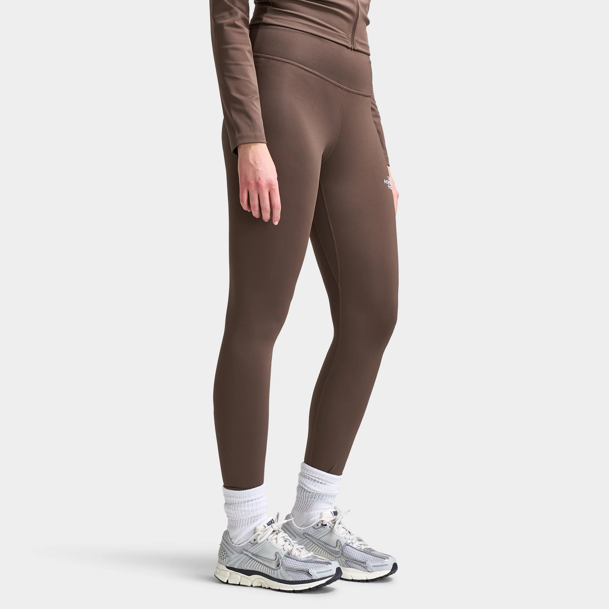 The North Face Women's Performance Simple Leggins / Smokey Brown - Image 5