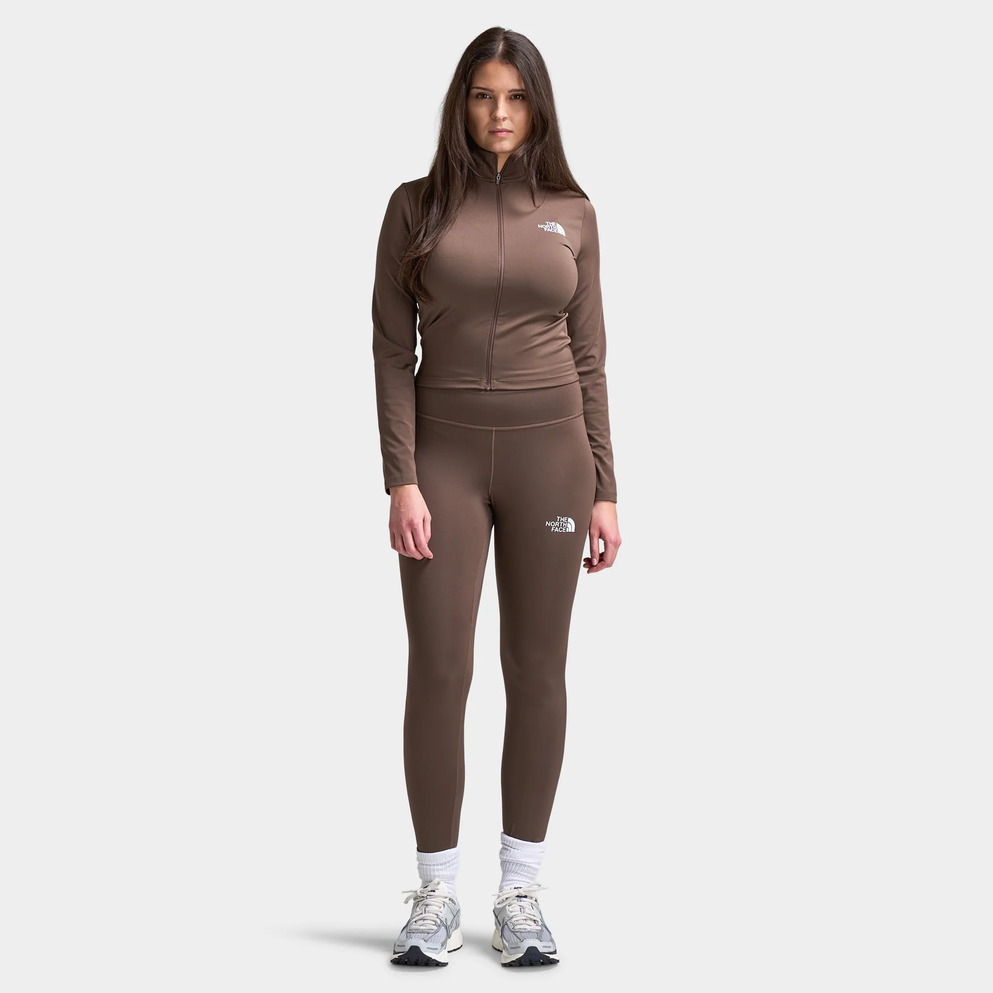 The North Face Women's Performance Simple Leggins / Smokey Brown - Image 6
