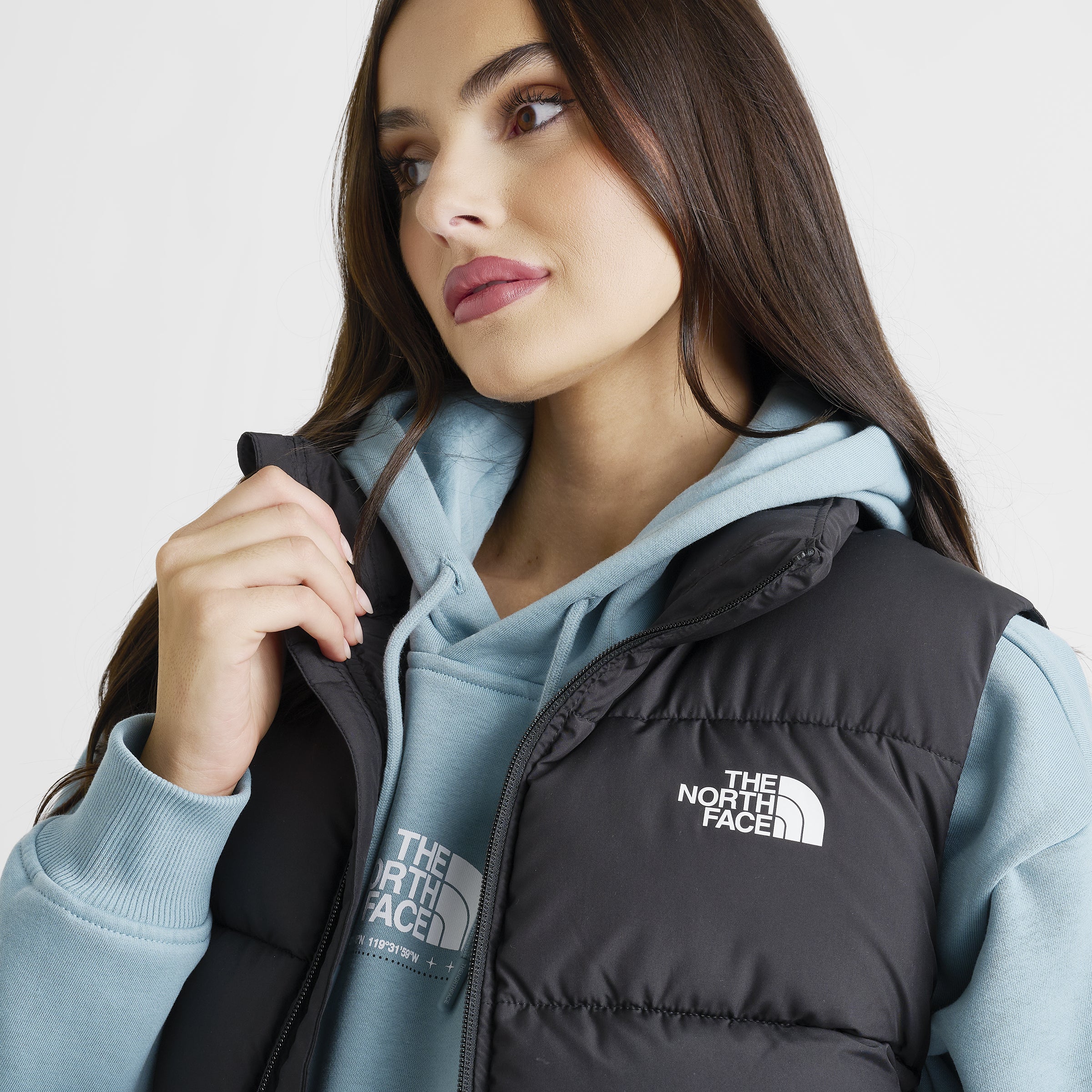 The North Face Women's Puffy Gilet / Black - Image 5